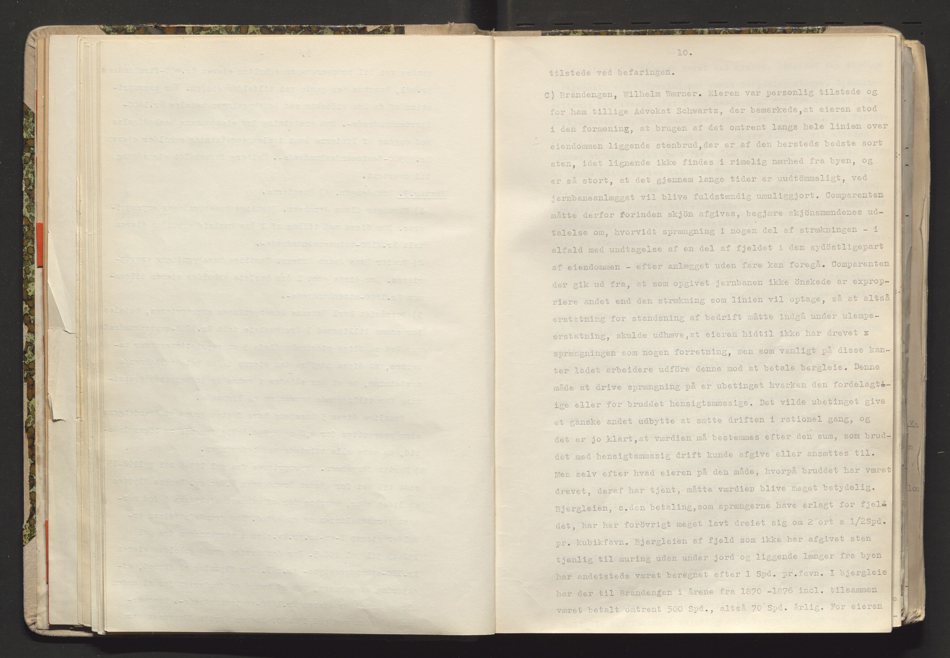 Norges Statsbaner Drammen distrikt (NSB), AV/SAKO-A-30/Y/Yc/L0005: Takster Vestfoldbanen strekningen Drammen-Horten samt Drammen stasjons utvidelse , 1877-1910, p. 10