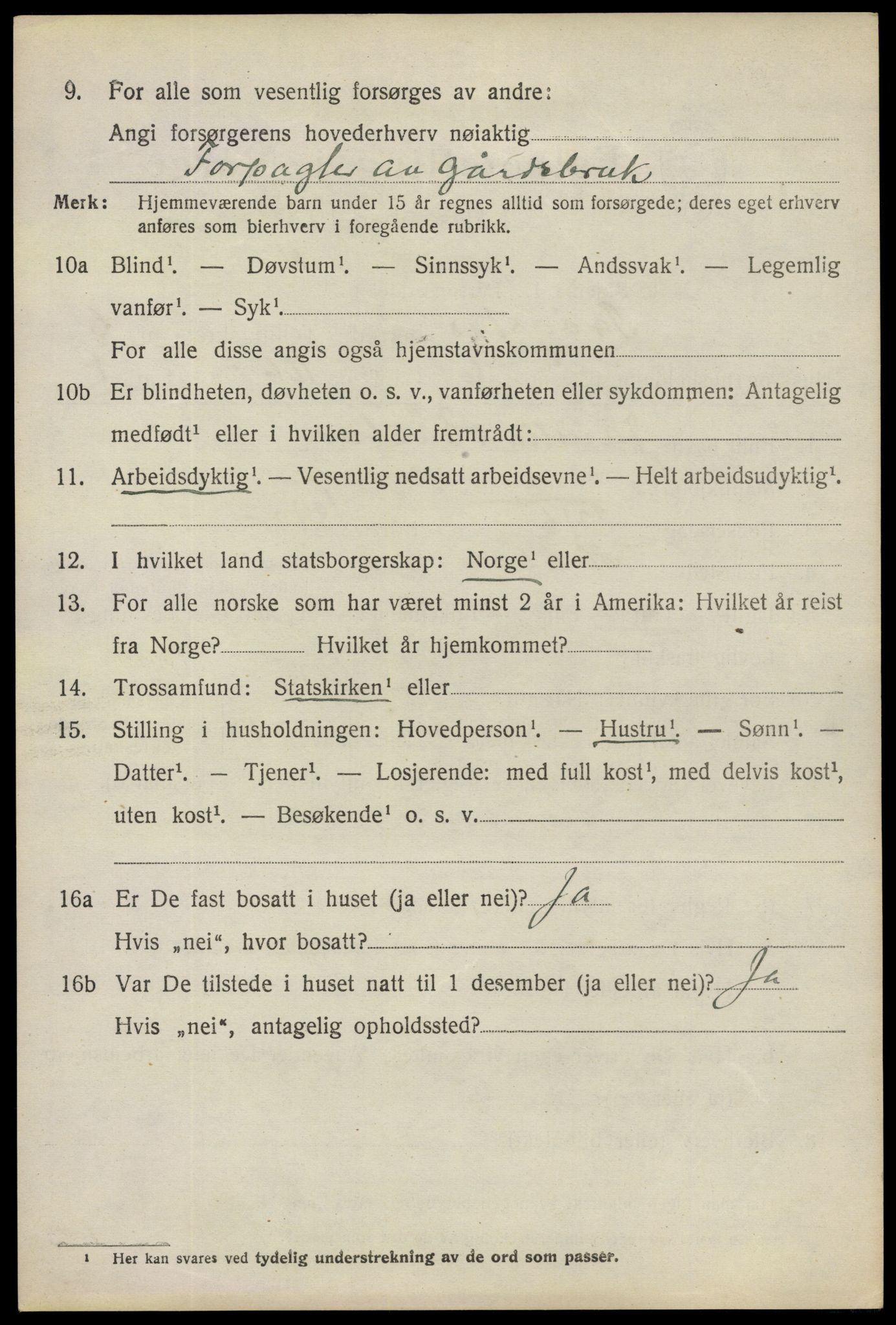 SAO, 1920 census for Trøgstad, 1920, p. 7095