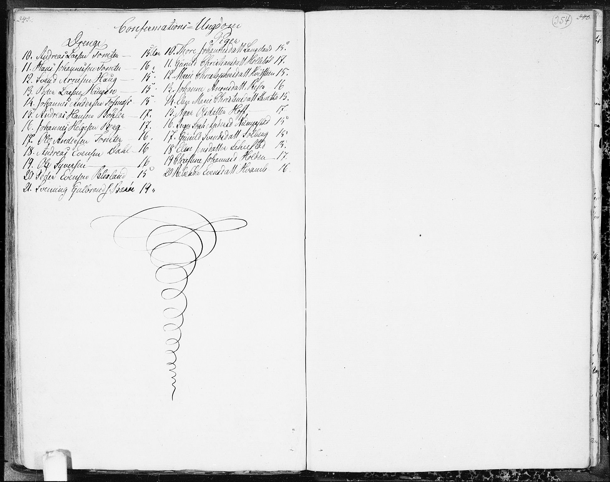 Hobøl prestekontor Kirkebøker, SAO/A-2002/F/Fa/L0001: Parish register (official) no. I 1, 1733-1814, p. 354
