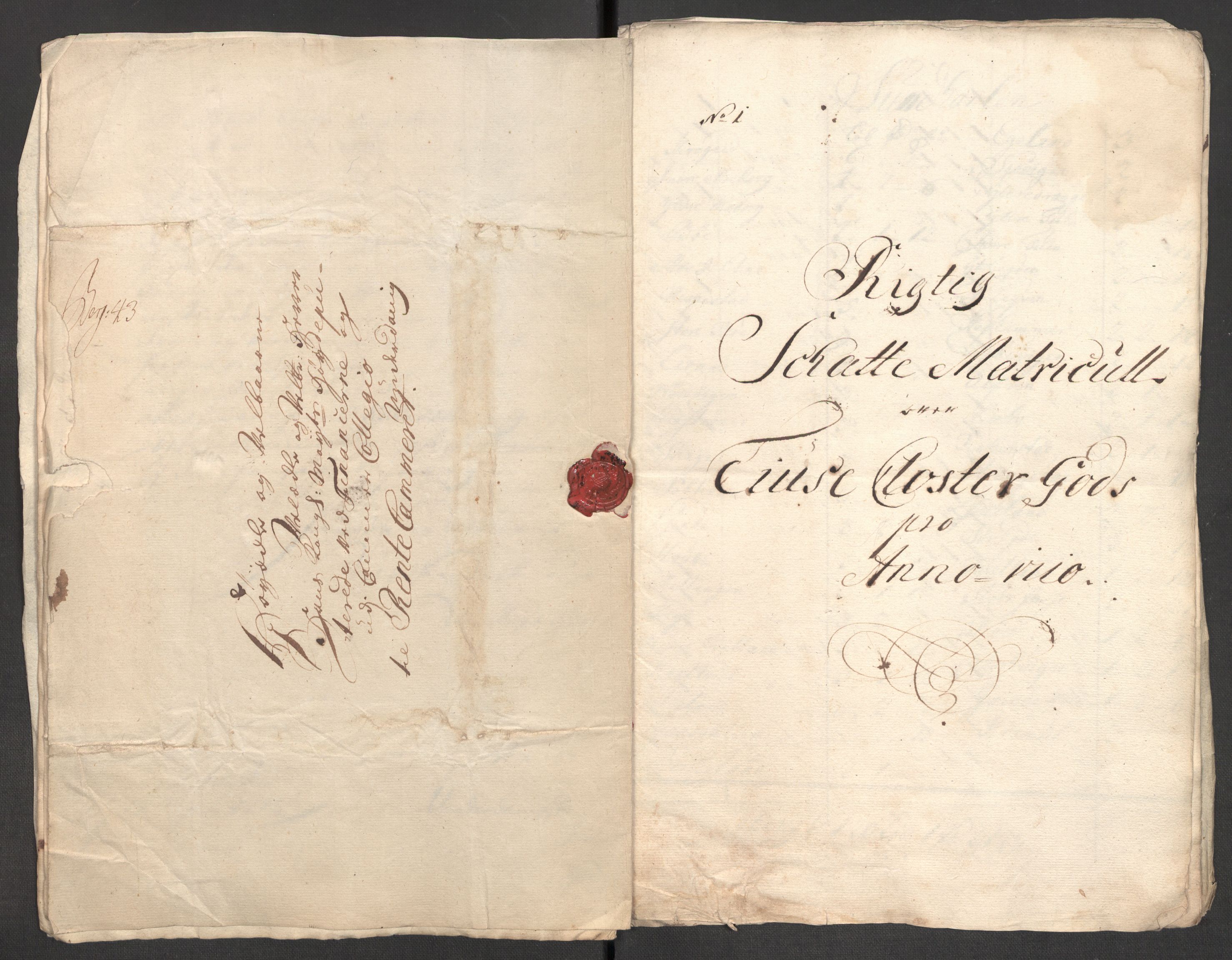 Rentekammeret inntil 1814, Reviderte regnskaper, Fogderegnskap, AV/RA-EA-4092/R50/L3160: Fogderegnskap Lyse kloster, 1710-1719, p. 10