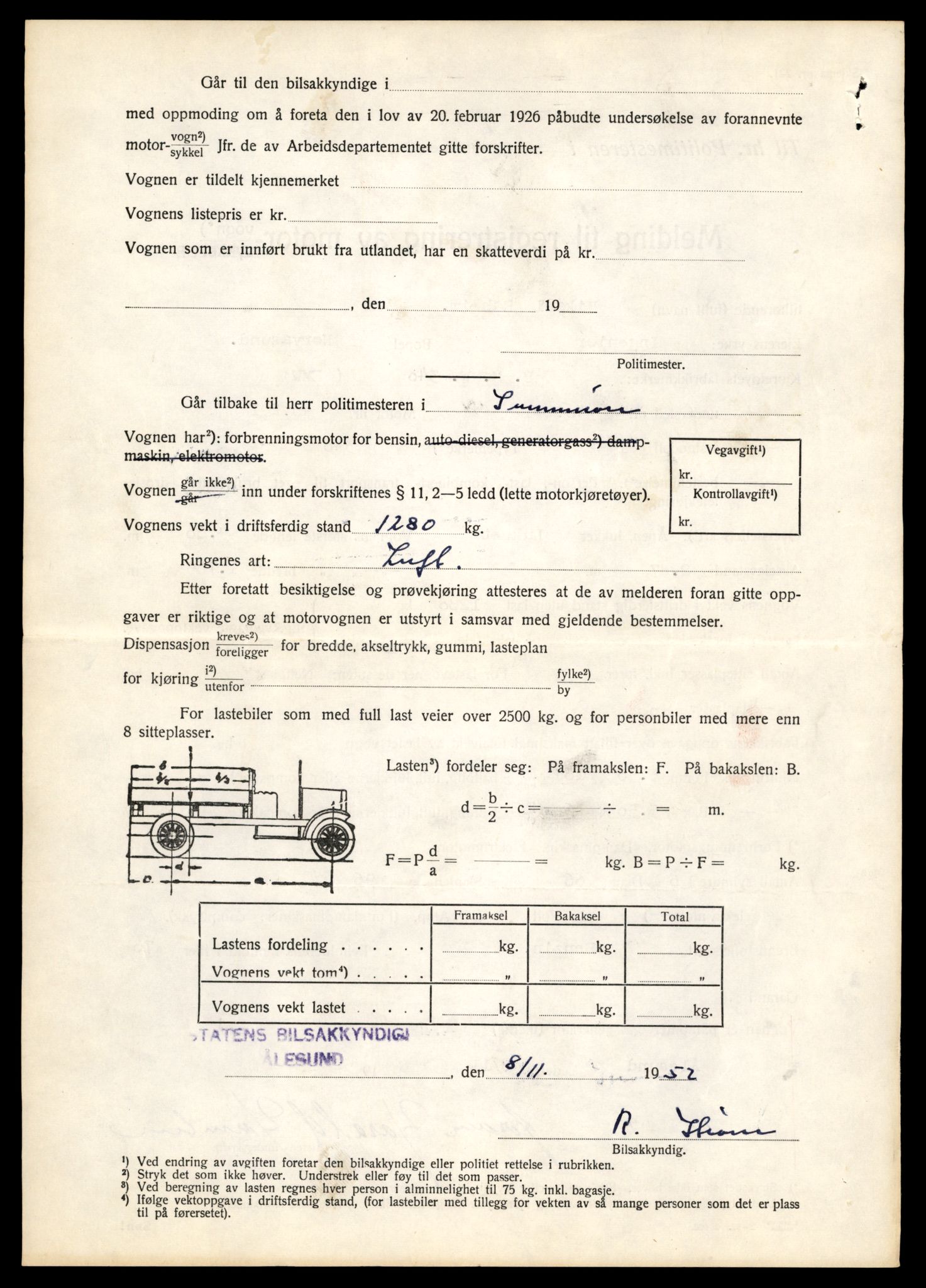 Møre og Romsdal vegkontor - Ålesund trafikkstasjon, AV/SAT-A-4099/F/Fe/L0005: Registreringskort for kjøretøy T 443 - T 546, 1927-1998, p. 1116