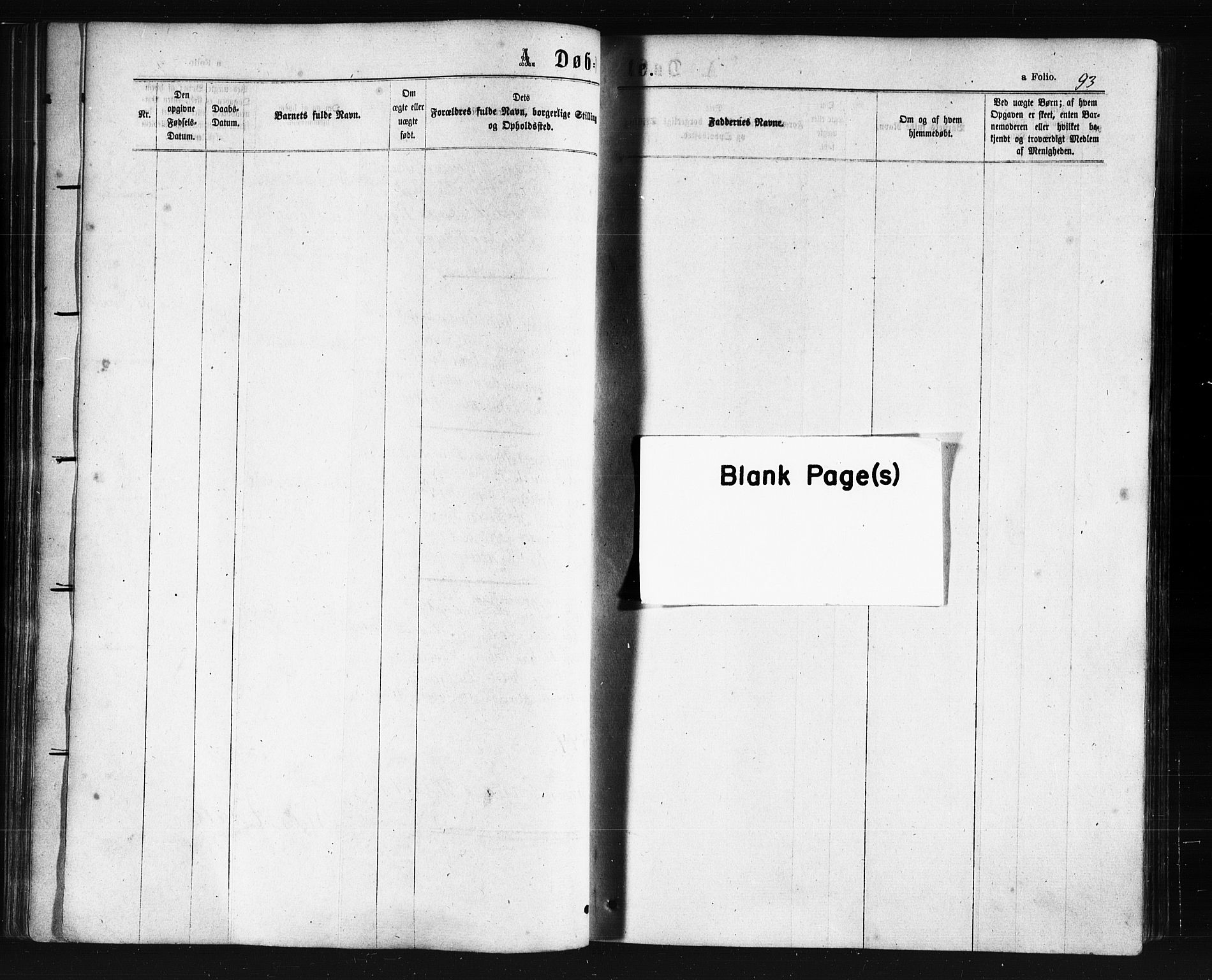 Ministerialprotokoller, klokkerbøker og fødselsregistre - Nordland, SAT/A-1459/893/L1334: Parish register (official) no. 893A07, 1867-1877, p. 93