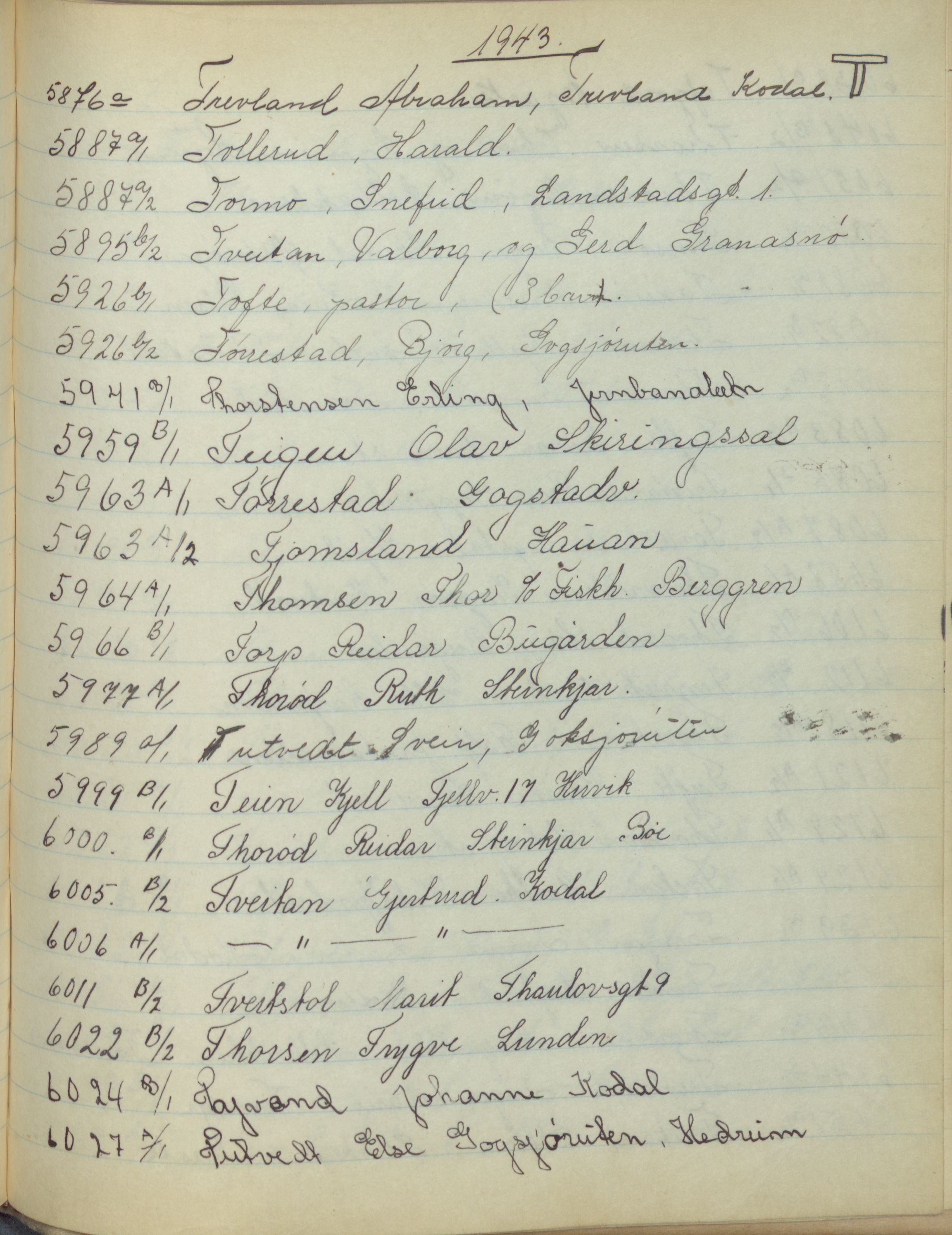 Pa 1494 - Jørgensen, Antonius. Fotograf, VEMU/A-2760/F/Fb, 1927-1984, p. 4147