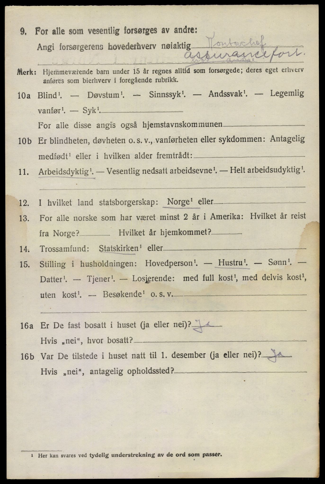 SAO, 1920 census for Bærum, 1920, p. 20371