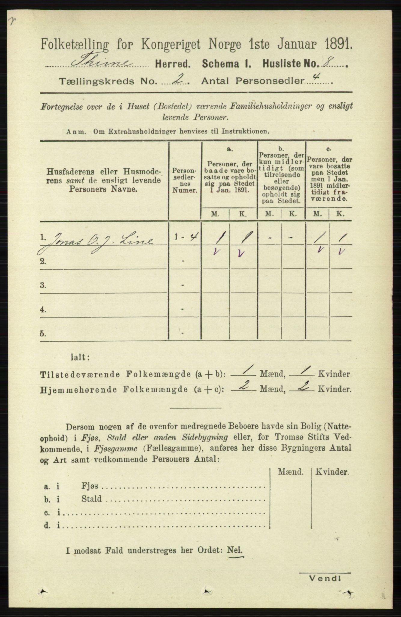 RA, 1891 census for 1121 Time, 1891, p. 627