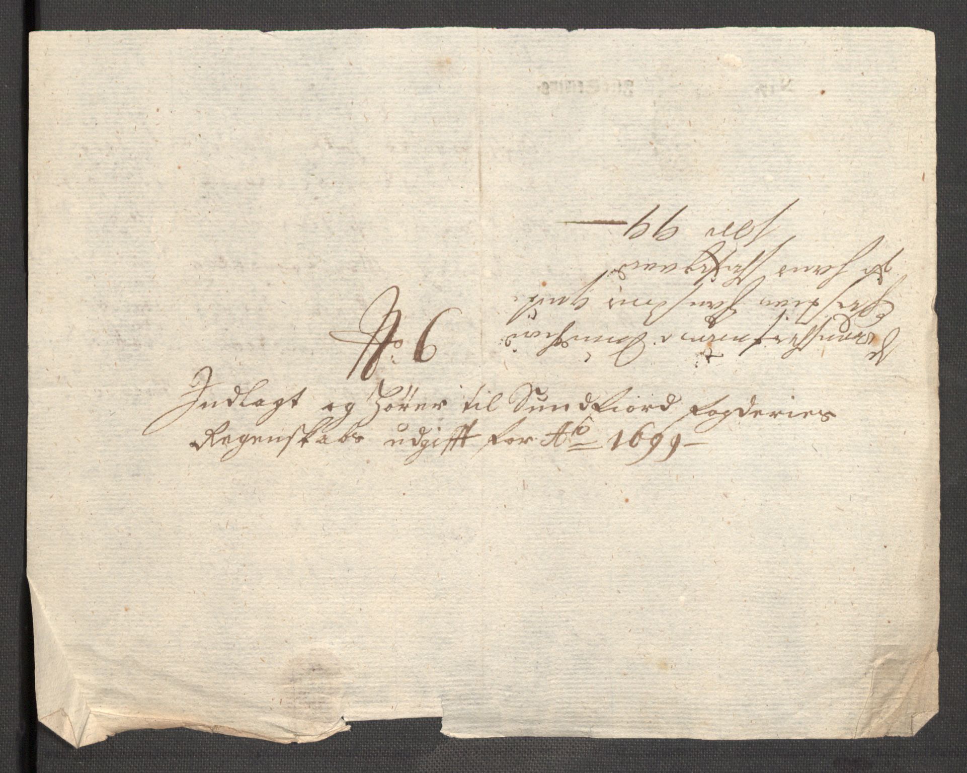 Rentekammeret inntil 1814, Reviderte regnskaper, Fogderegnskap, RA/EA-4092/R53/L3424: Fogderegnskap Sunn- og Nordfjord, 1699, p. 343