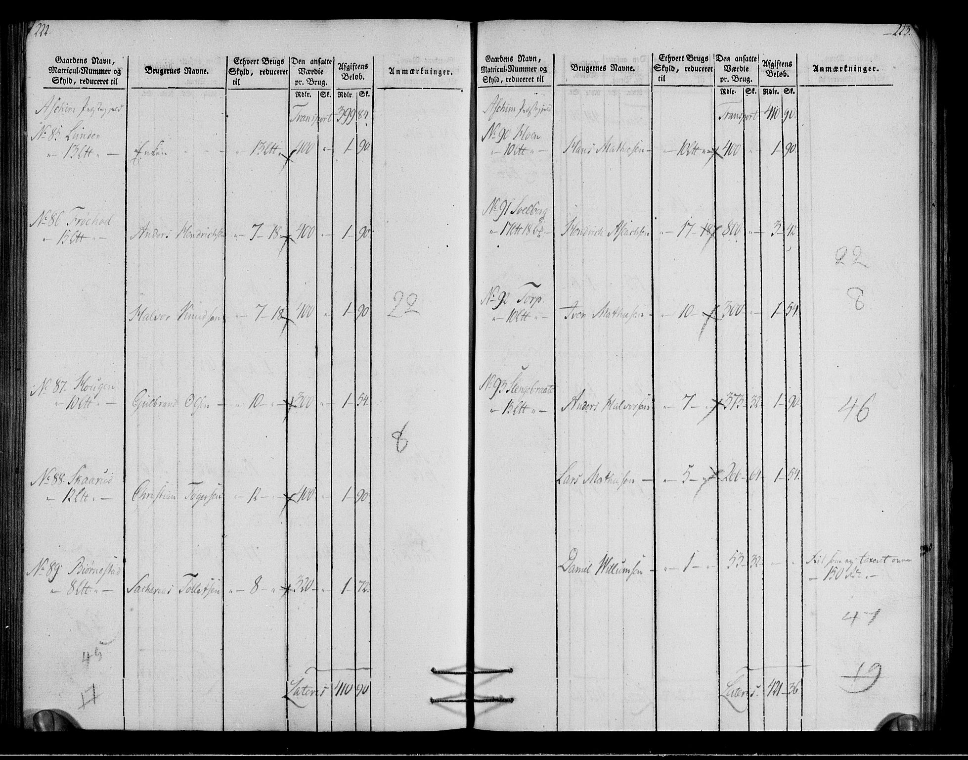 Rentekammeret inntil 1814, Realistisk ordnet avdeling, AV/RA-EA-4070/N/Ne/Nea/L0003: Rakkestad, Heggen og Frøland fogderi. Oppebørselsregister, 1803, p. 114