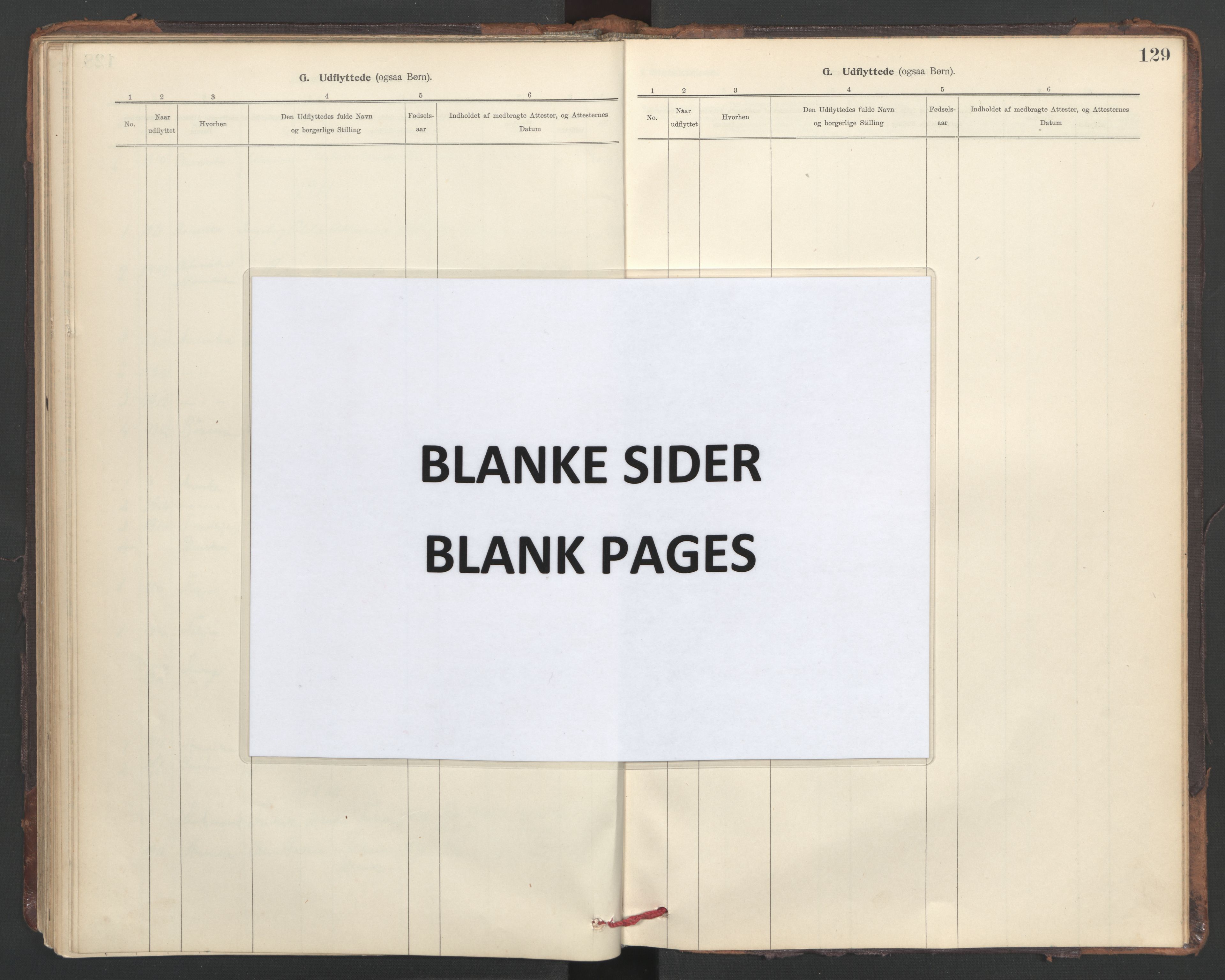 Ministerialprotokoller, klokkerbøker og fødselsregistre - Sør-Trøndelag, SAT/A-1456/635/L0552: Parish register (official) no. 635A02, 1899-1919, p. 129