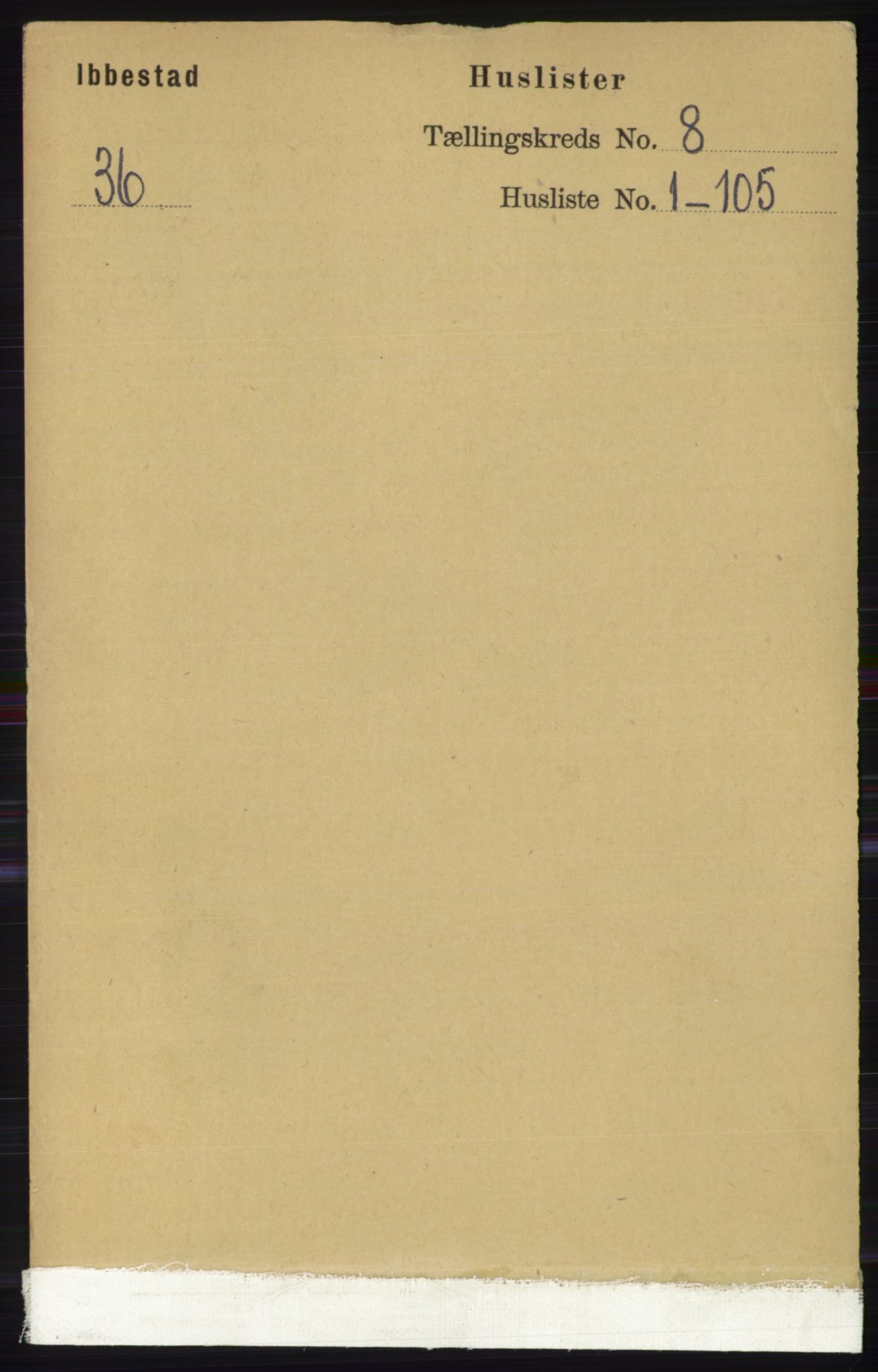 RA, 1891 census for 1917 Ibestad, 1891, p. 5126
