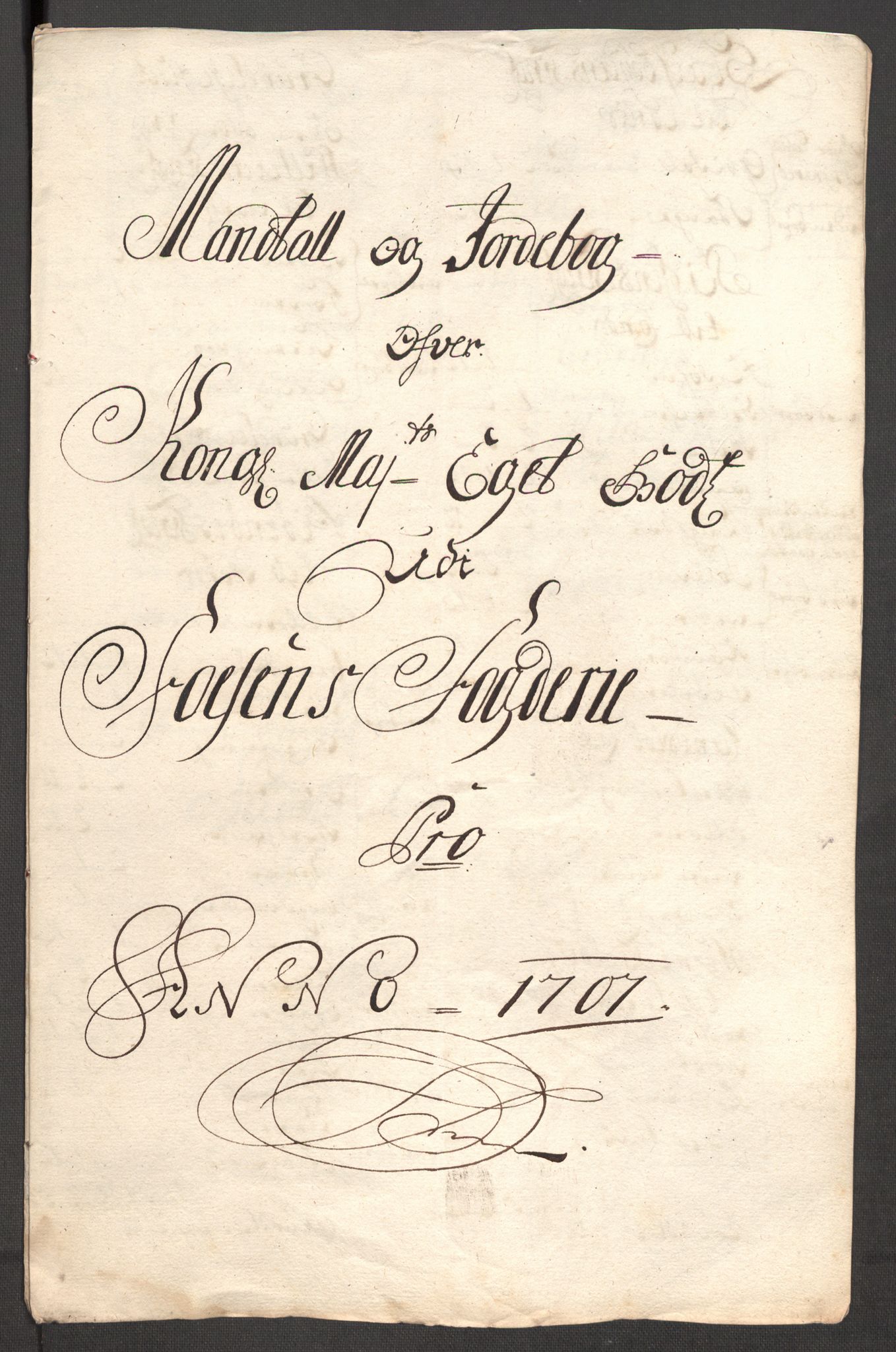Rentekammeret inntil 1814, Reviderte regnskaper, Fogderegnskap, RA/EA-4092/R57/L3857: Fogderegnskap Fosen, 1706-1707, p. 379