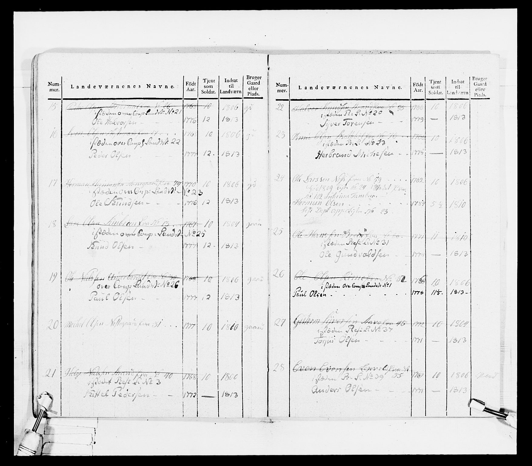 Generalitets- og kommissariatskollegiet, Det kongelige norske kommissariatskollegium, AV/RA-EA-5420/E/Eh/L0036a: Nordafjelske gevorbne infanteriregiment, 1813, p. 488