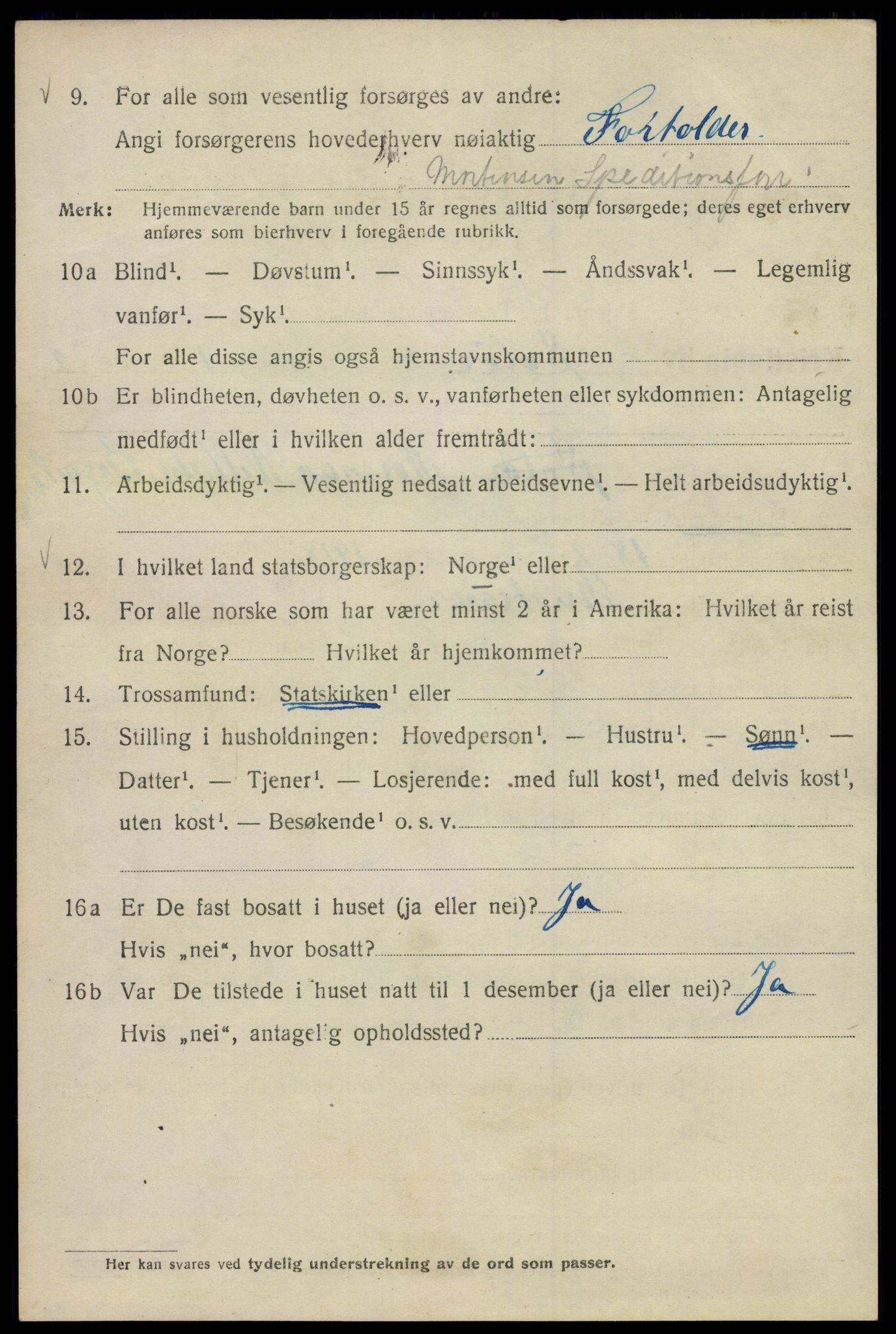 SAO, 1920 census for Kristiania, 1920, p. 528024