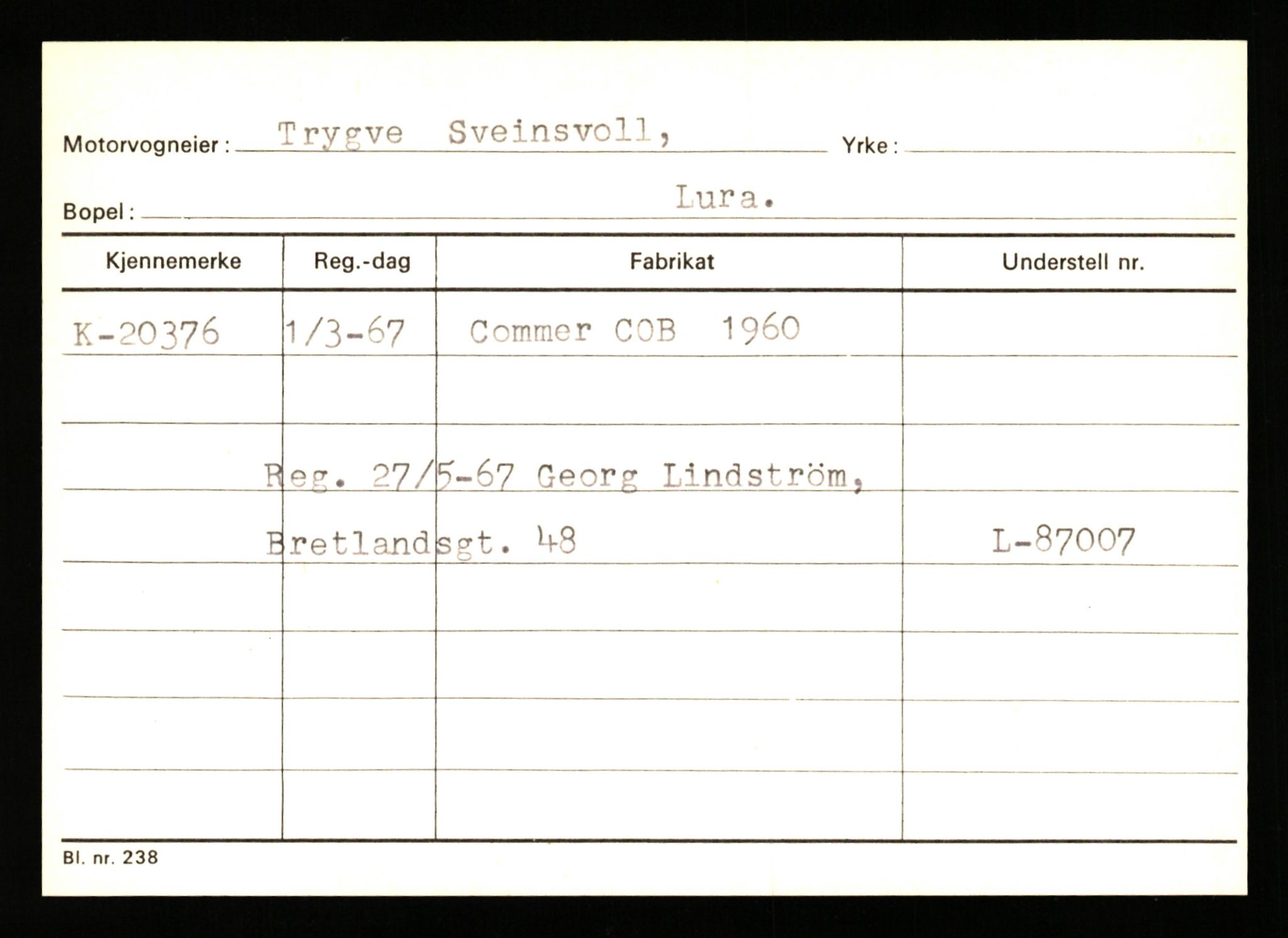 Stavanger trafikkstasjon, AV/SAST-A-101942/0/G/L0004: Registreringsnummer: 15497 - 22957, 1930-1971, p. 2194