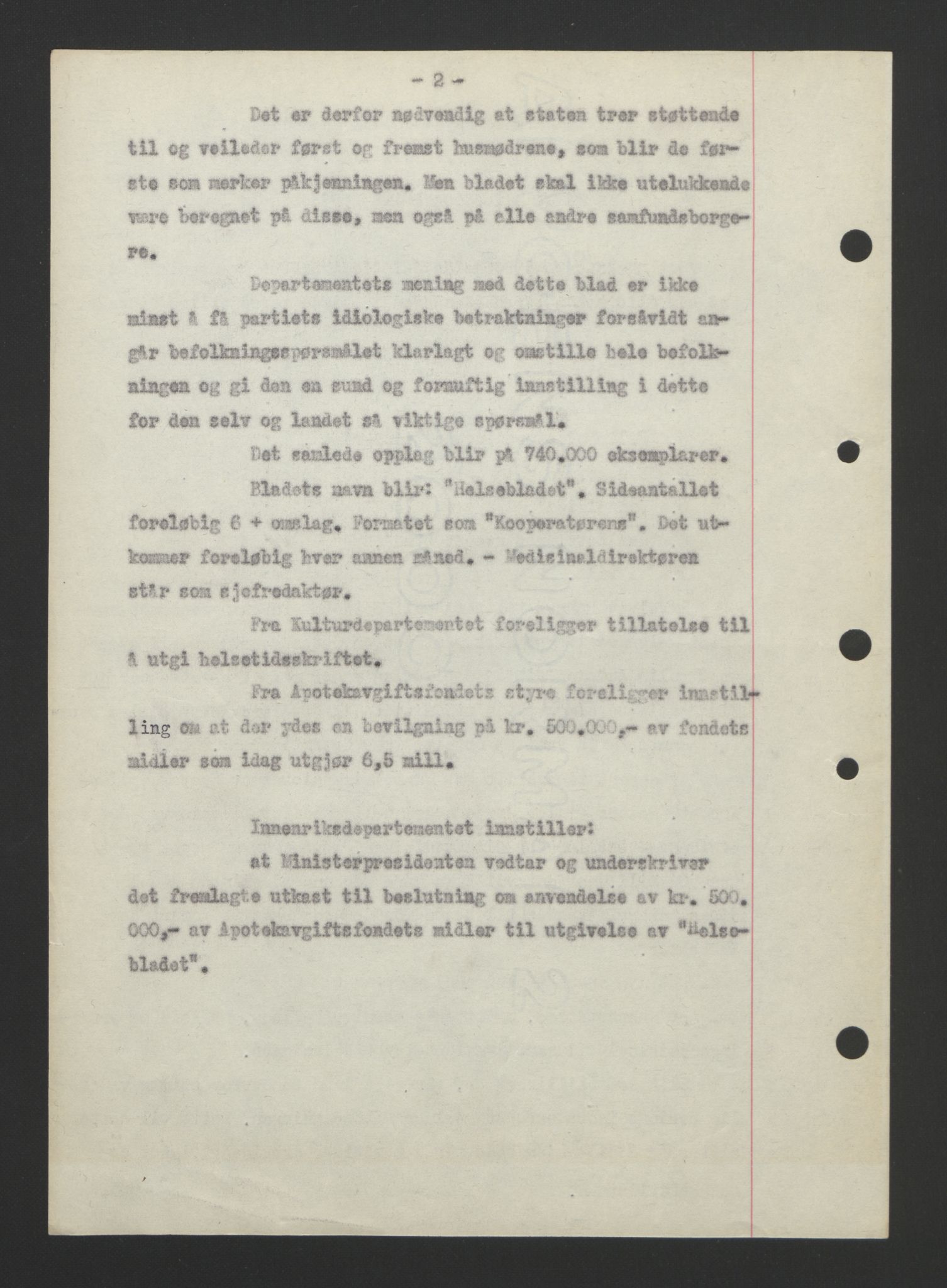 NS-administrasjonen 1940-1945 (Statsrådsekretariatet, de kommisariske statsråder mm), AV/RA-S-4279/D/Db/L0090: Foredrag til vedtak utenfor ministermøte, 1942-1945, p. 8