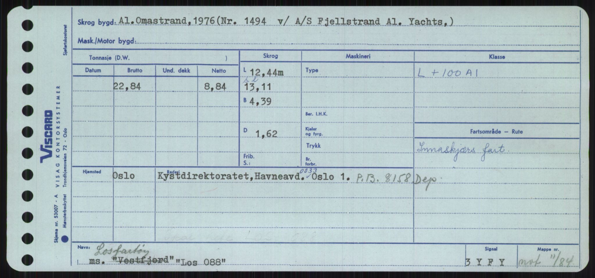 Sjøfartsdirektoratet med forløpere, Skipsmålingen, RA/S-1627/H/Ha/L0003/0002: Fartøy, Hilm-Mar / Fartøy, Kom-Mar, p. 625