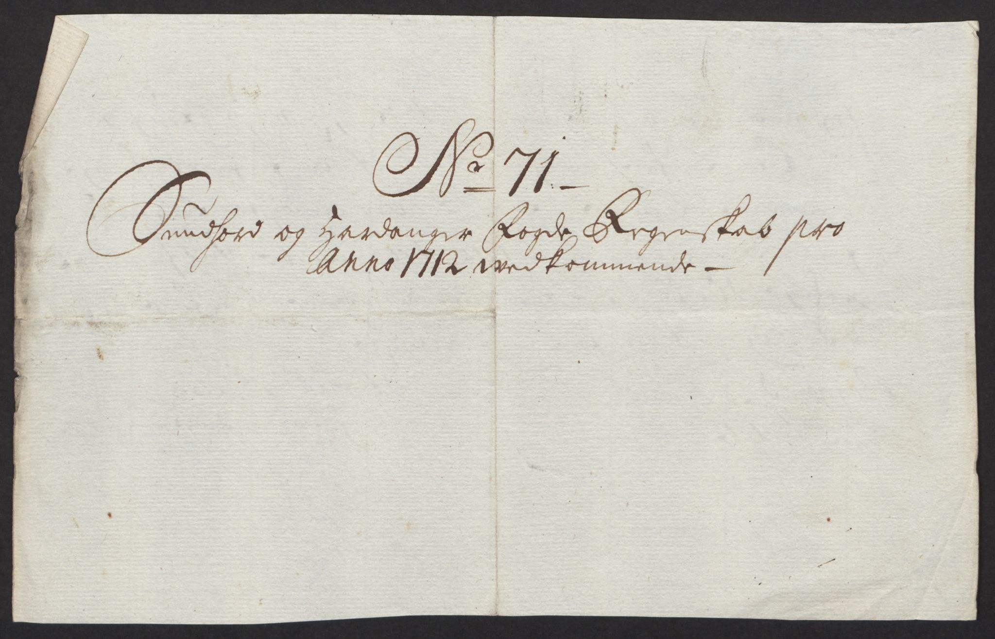 Rentekammeret inntil 1814, Reviderte regnskaper, Fogderegnskap, RA/EA-4092/R48/L2988: Fogderegnskap Sunnhordland og Hardanger, 1712, p. 392