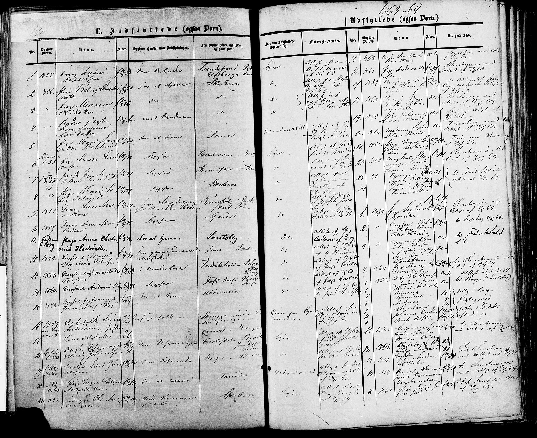 Fredrikstad prestekontor Kirkebøker, AV/SAO-A-11082/F/Fa/L0006: Parish register (official) no. 6, 1857-1878, p. 389