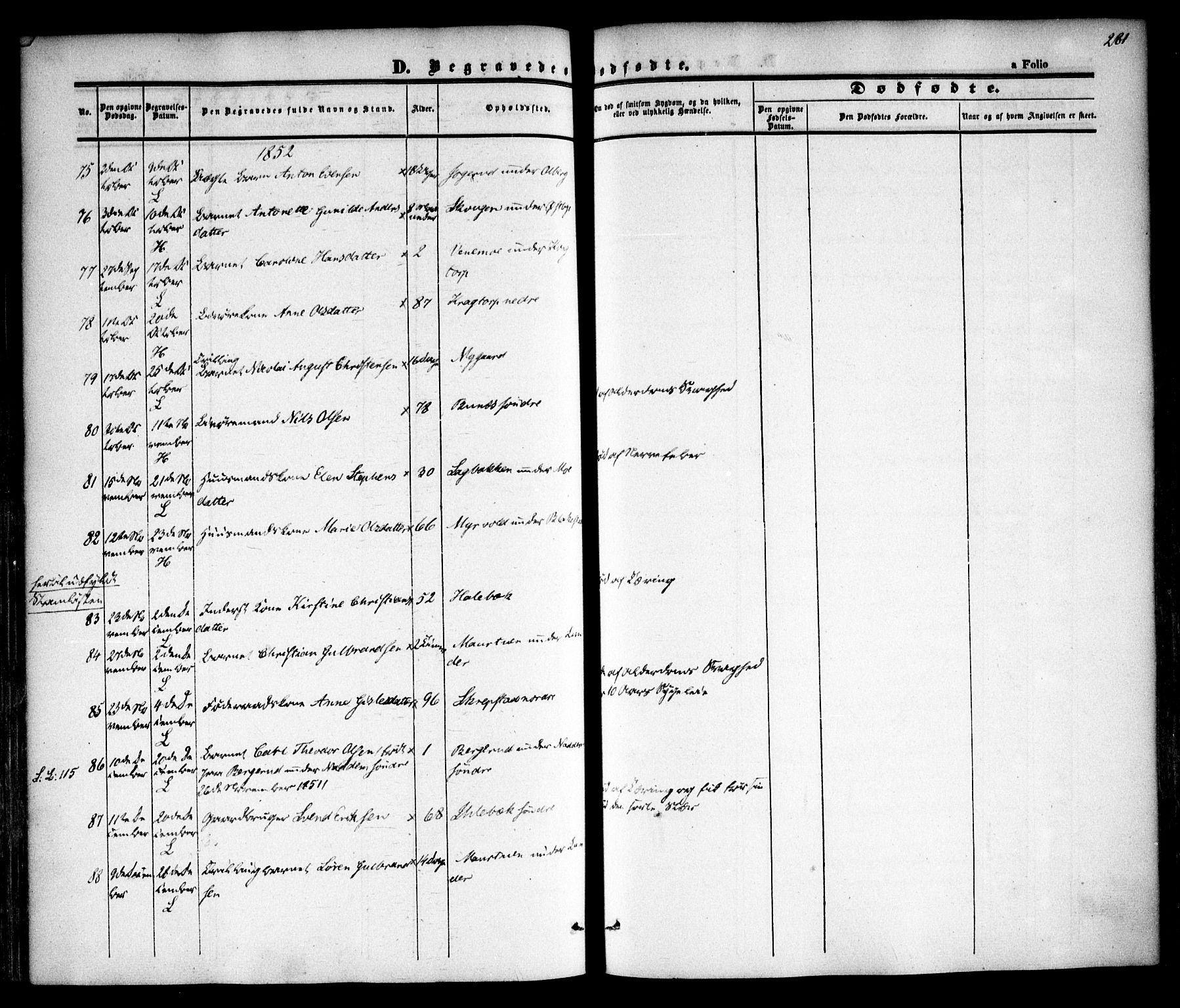 Høland prestekontor Kirkebøker, SAO/A-10346a/F/Fa/L0009: Parish register (official) no. I 9, 1846-1853, p. 281