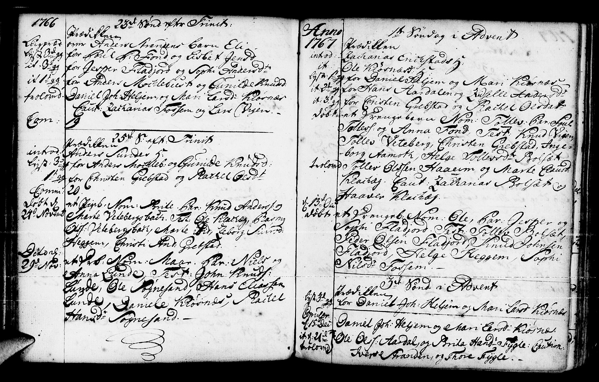 Jølster sokneprestembete, SAB/A-80701/H/Haa/Haaa/L0004: Parish register (official) no. A 4, 1749-1789, p. 95