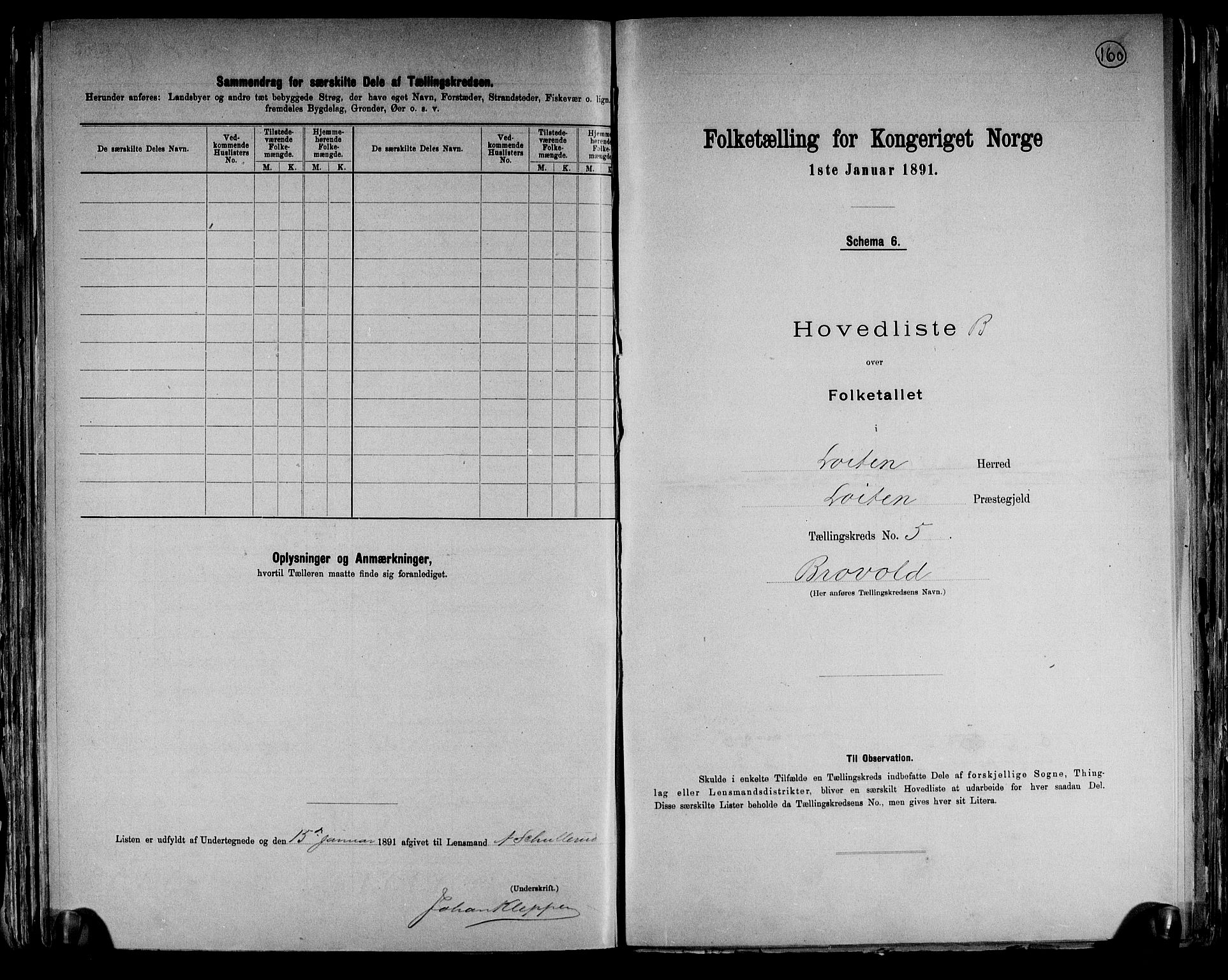 RA, 1891 census for 0415 Løten, 1891, p. 25