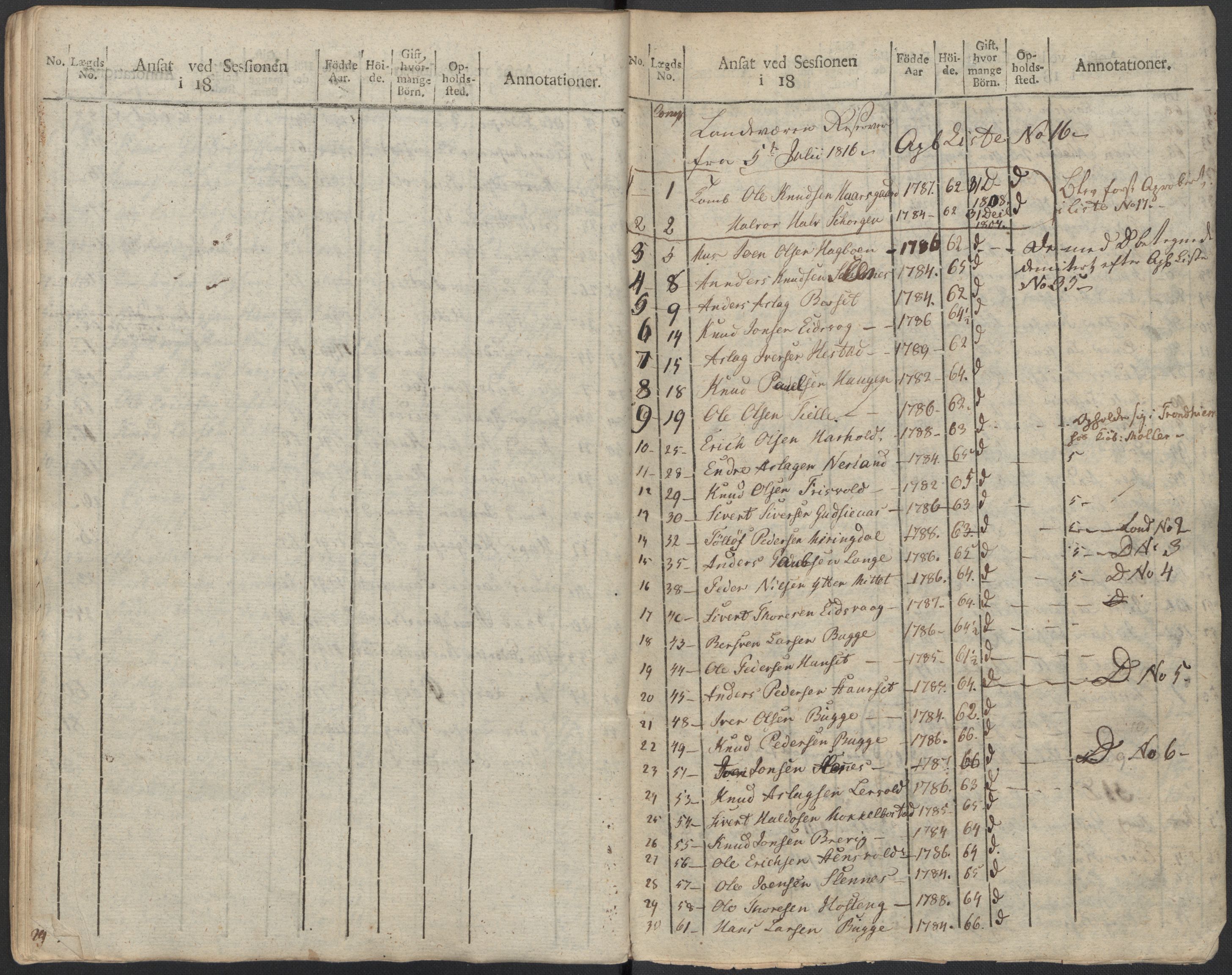 Generalitets- og kommissariatskollegiet, Det kongelige norske kommissariatskollegium, AV/RA-EA-5420/E/Eh/L0083b: 2. Trondheimske nasjonale infanteriregiment, 1810, p. 330