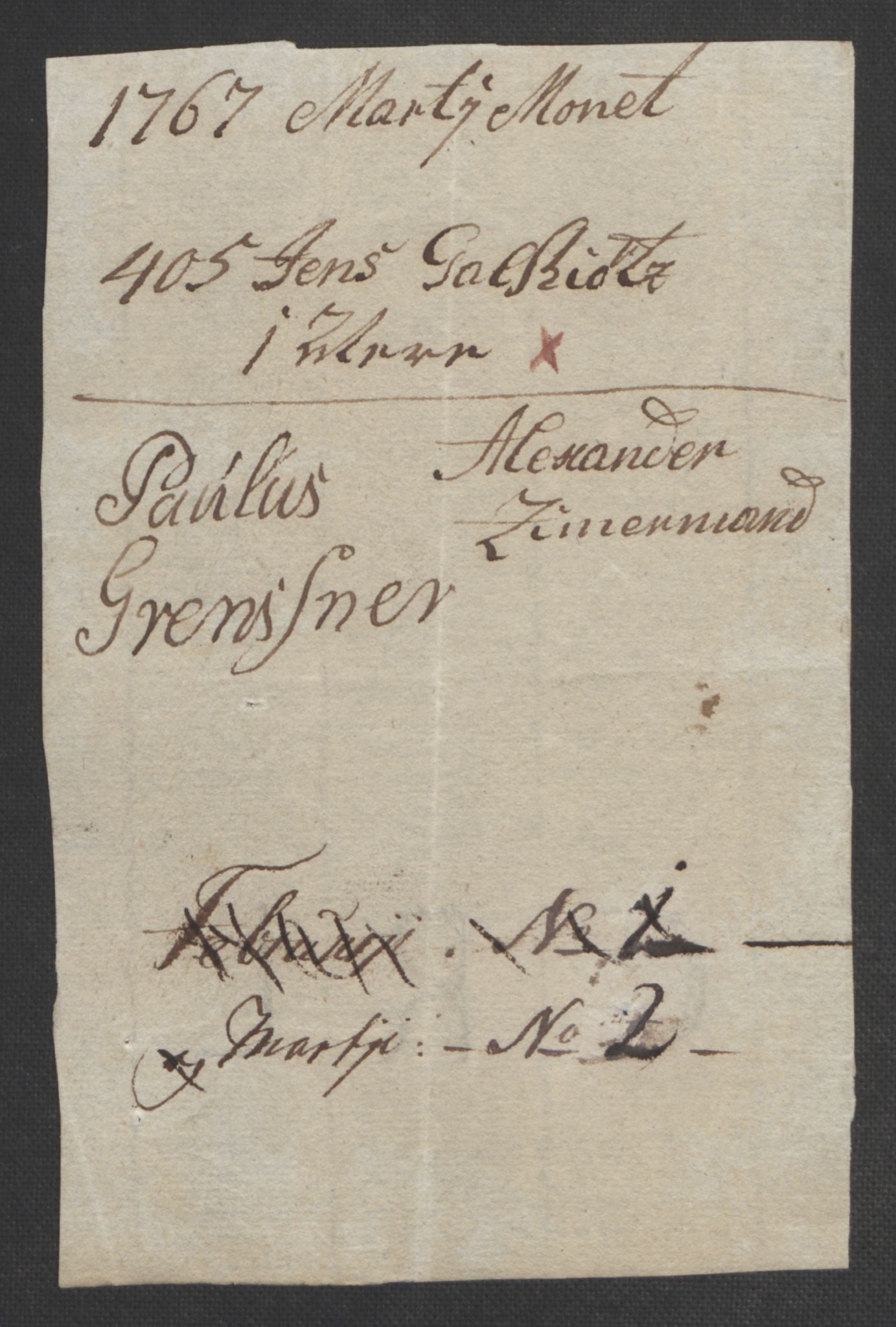 Rentekammeret inntil 1814, Reviderte regnskaper, Byregnskaper, AV/RA-EA-4066/R/Rf/L0119/0001: [F2] Kontribusjonsregnskap / Ekstraskatt, 1762-1767, p. 402