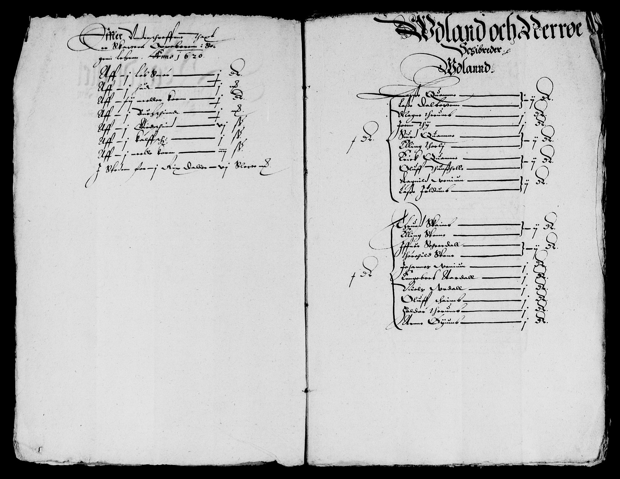 Rentekammeret inntil 1814, Reviderte regnskaper, Lensregnskaper, AV/RA-EA-5023/R/Rb/Rbt/L0031: Bergenhus len, 1620-1621