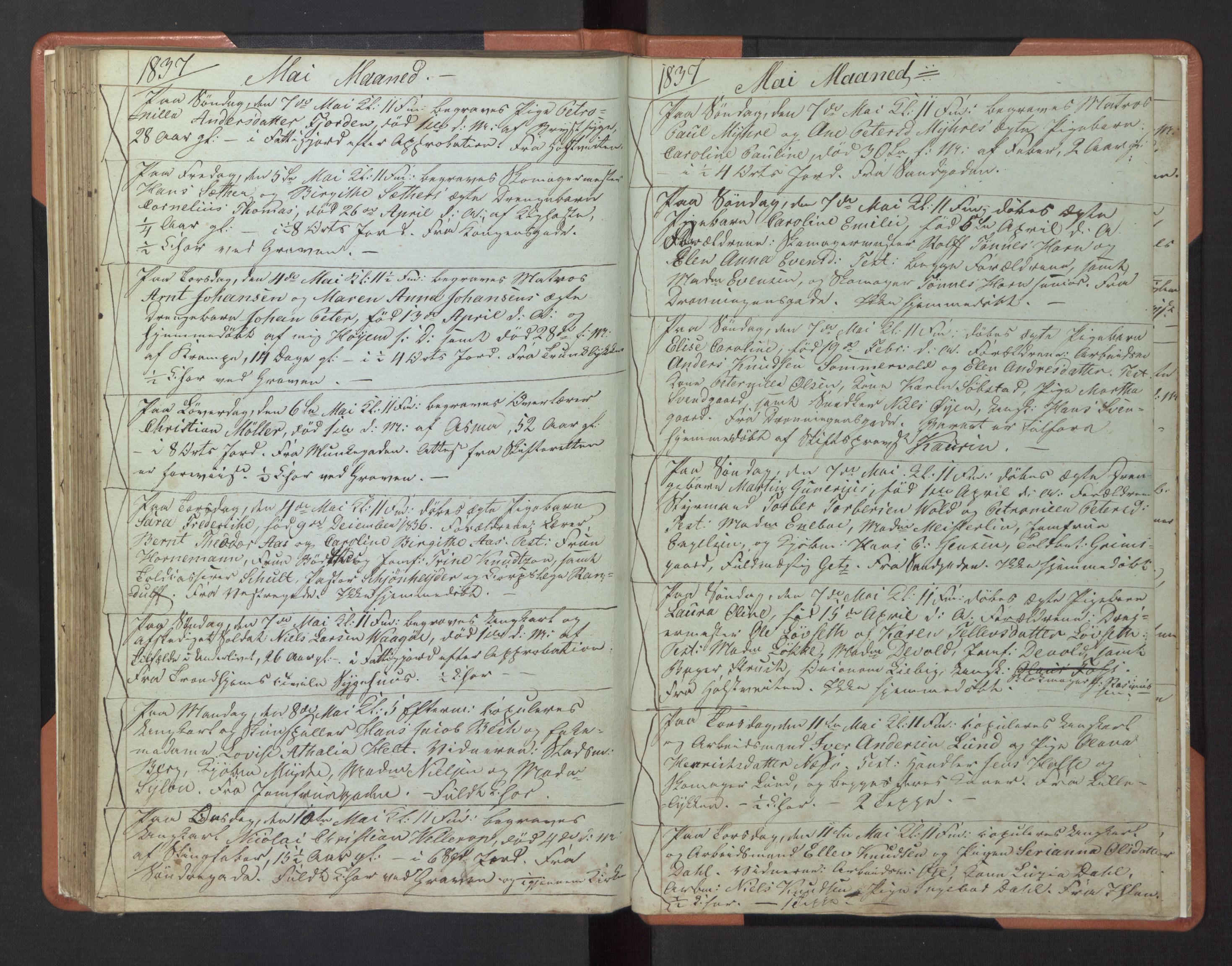 Ministerialprotokoller, klokkerbøker og fødselsregistre - Sør-Trøndelag, AV/SAT-A-1456/601/L0065: Diary records no. 601A32, 1835-1837