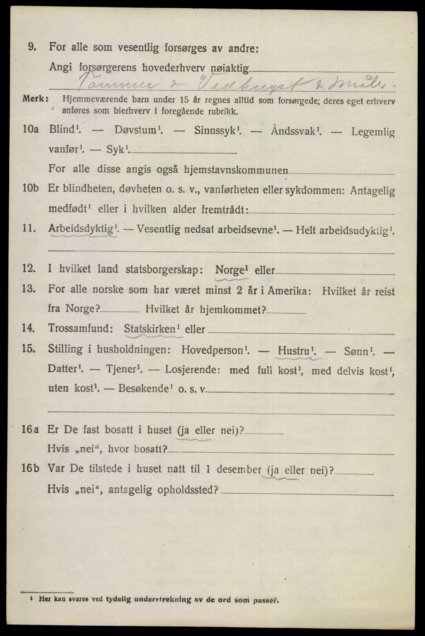 SAKO, 1920 census for Norderhov, 1920, p. 23311