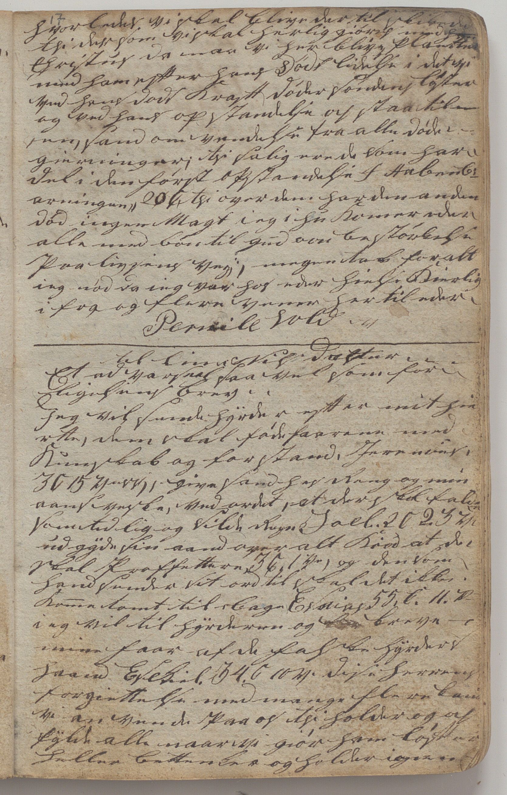 Heggtveitsamlingen, TMF/A-1007/H/L0045/0005: Brev, kopibøker, biografiske opptegnelser etc. / "Bøasæter", 1800-1820, p. 17
