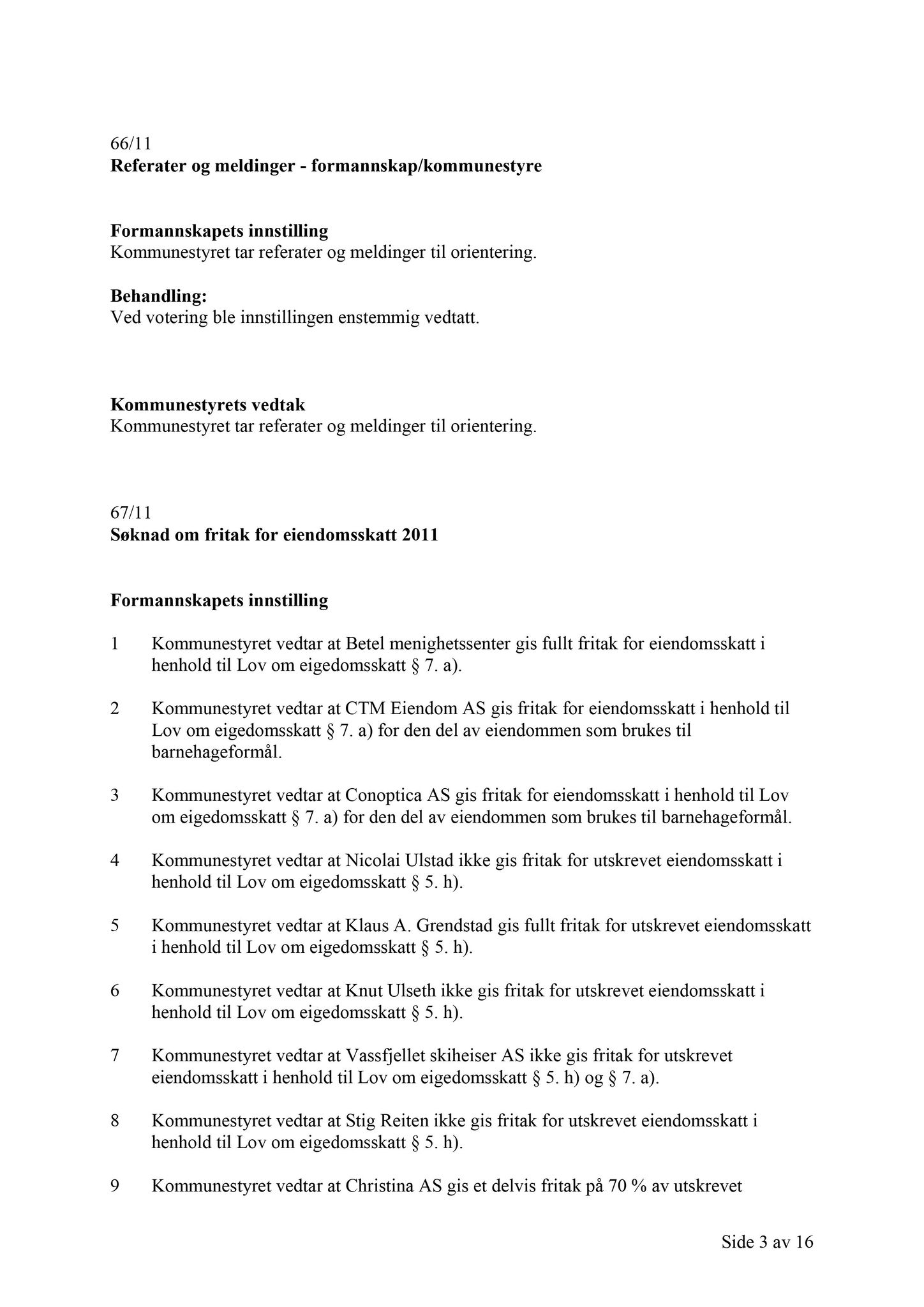 Klæbu Kommune, TRKO/KK/01-KS/L004: Kommunestyret - Møtedokumenter, 2011, p. 2640