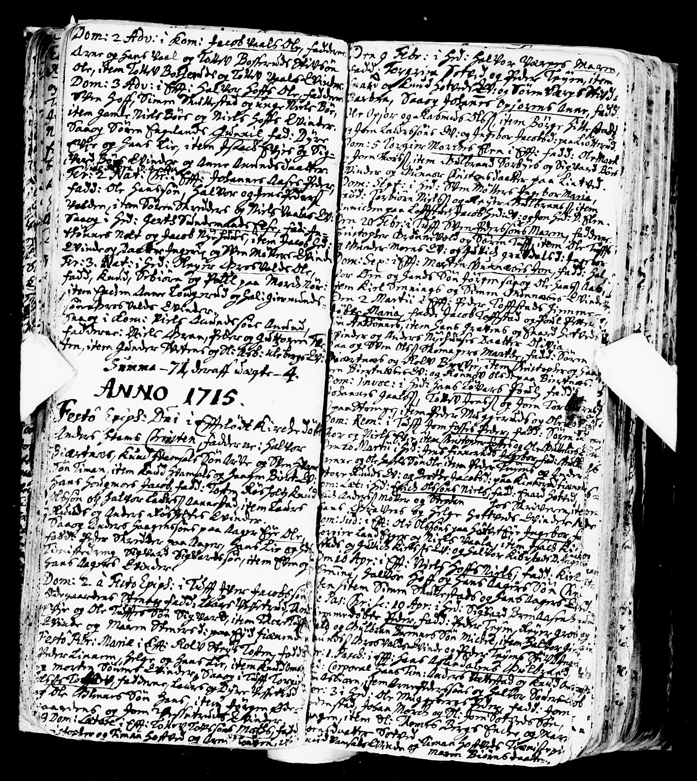 Sandsvær kirkebøker, SAKO/A-244/F/Fa/L0001: Parish register (official) no. I 1, 1665-1725, p. 75