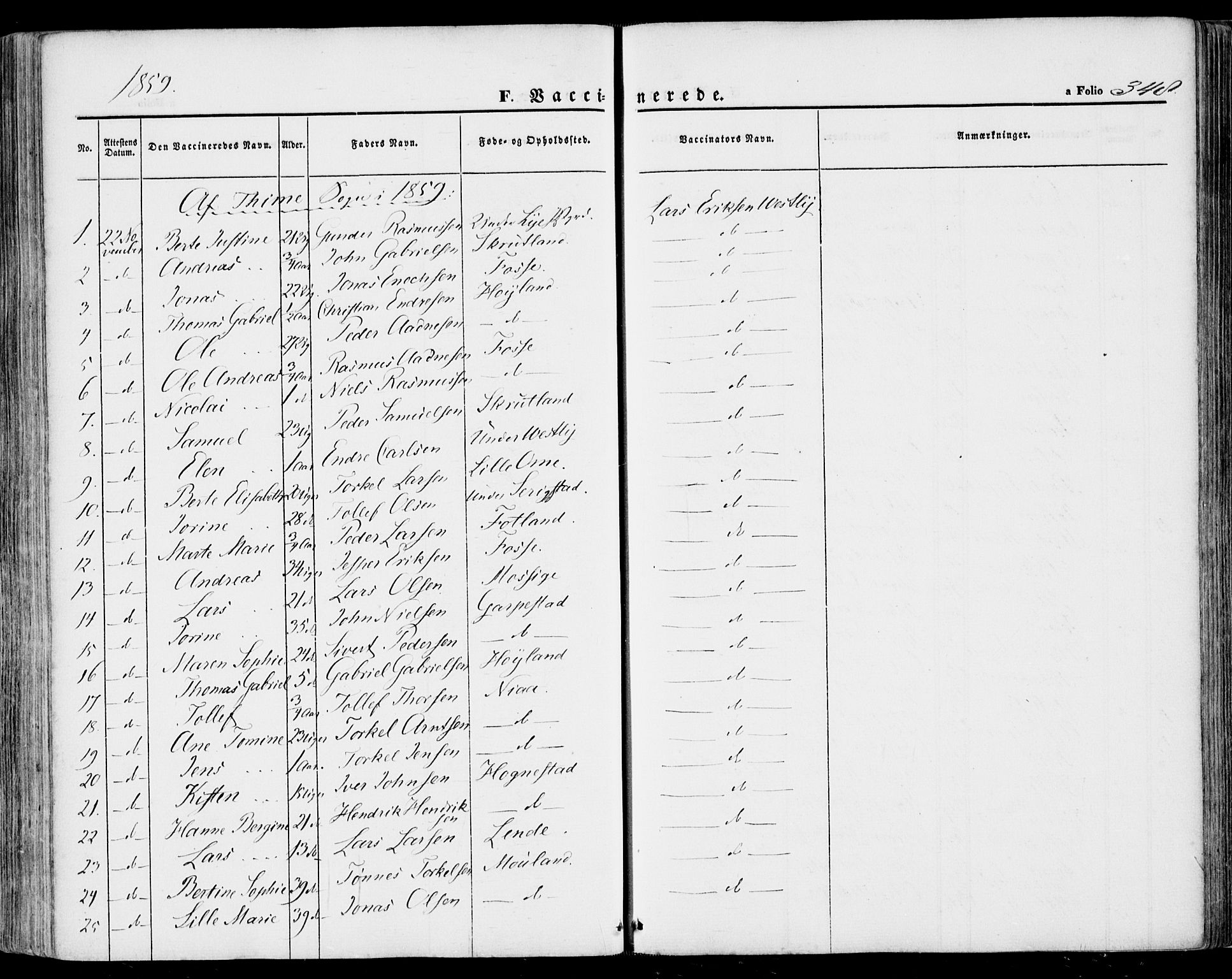 Lye sokneprestkontor, SAST/A-101794/001/30BA/L0007: Parish register (official) no. A 6, 1856-1871, p. 348