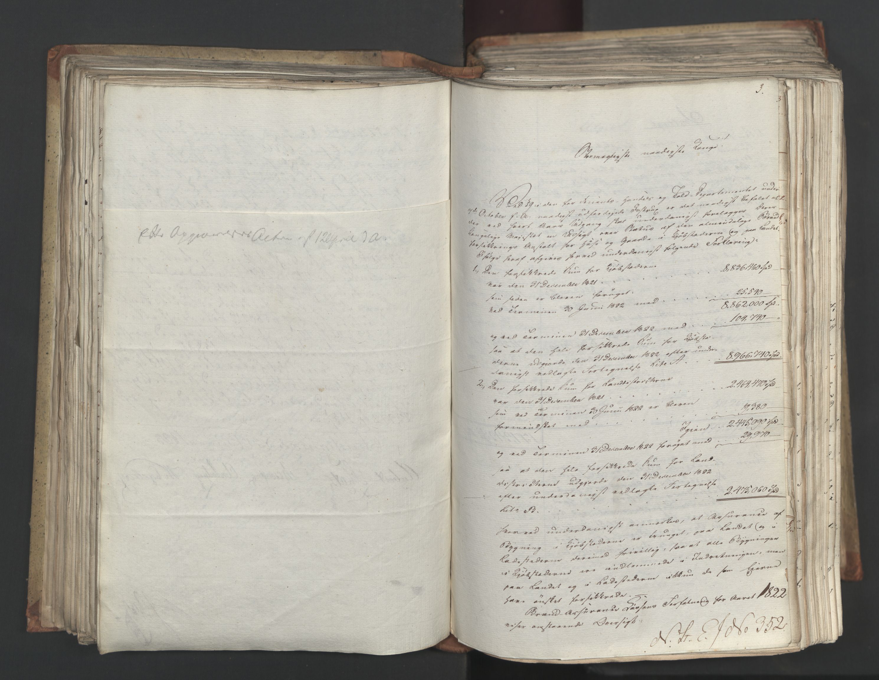 Statsrådsavdelingen i Stockholm, AV/RA-S-1003/D/Da/L0034: Regjeringsinnstillinger nr. 275-540, 1823, p. 217