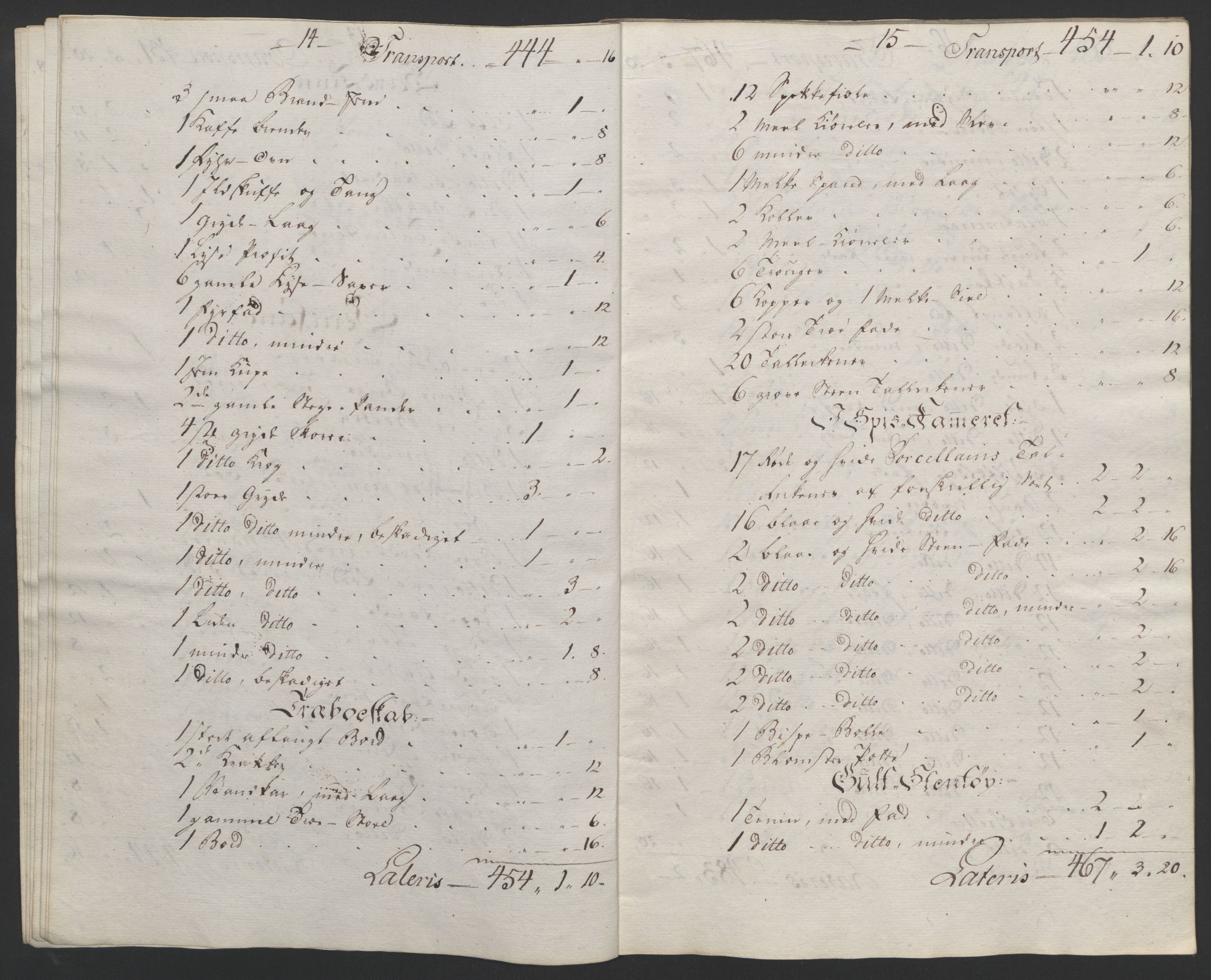 Forsvaret, Generalauditøren, AV/RA-RAFA-1772/F/Fj/Fja/L0025: --, 1732-1805, p. 256