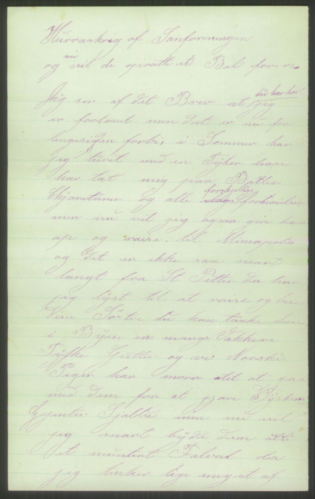 Samlinger til kildeutgivelse, Amerikabrevene, AV/RA-EA-4057/F/L0001: Innlån av ukjent proveniens. Innlån fra Østfold. Innlån fra Oslo: Bratvold - Garborgbrevene II, 1838-1914, p. 8