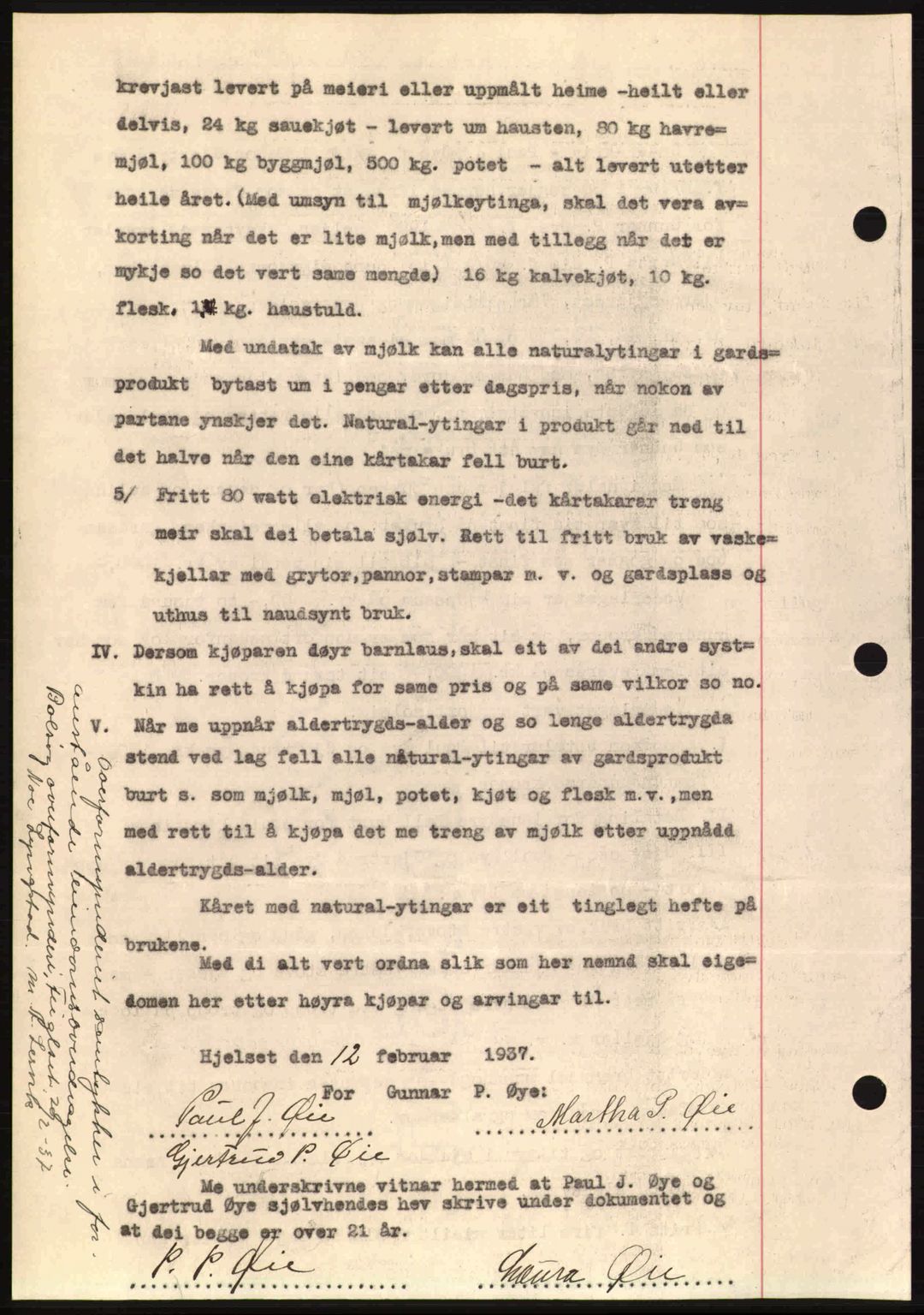 Romsdal sorenskriveri, SAT/A-4149/1/2/2C: Mortgage book no. A2, 1936-1937, Diary no: : 391/1937