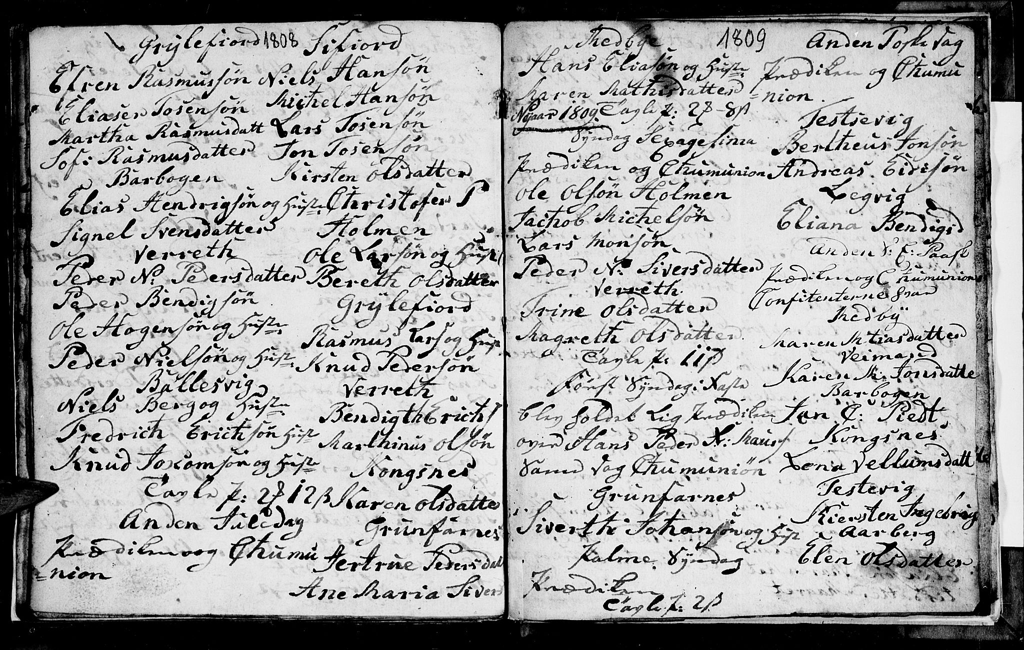 Berg sokneprestkontor, AV/SATØ-S-1318/G/Ga/Gab/L0010klokker: Parish register (copy) no. 10, 1783-1811, p. 189