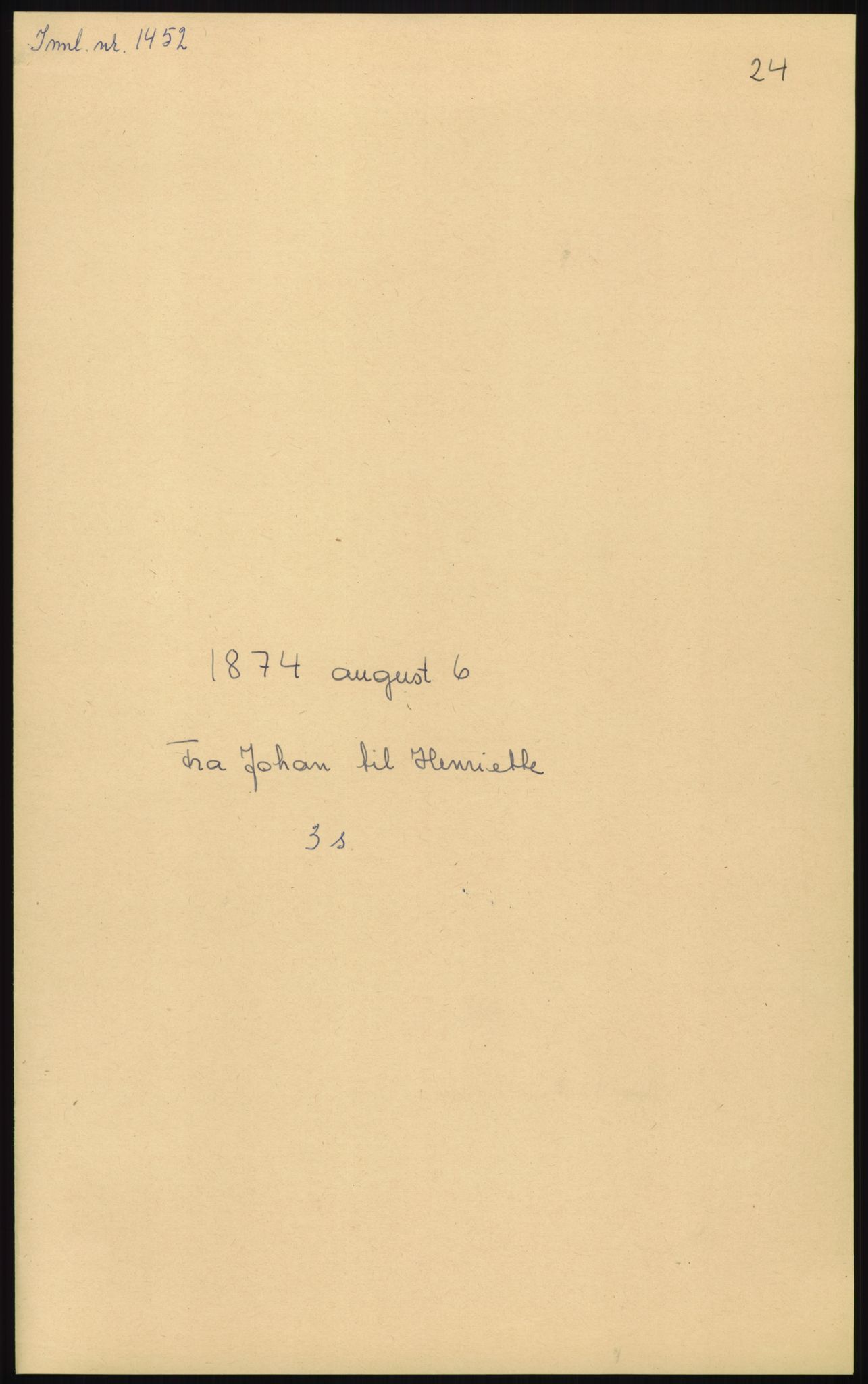 Samlinger til kildeutgivelse, Amerikabrevene, AV/RA-EA-4057/F/L0008: Innlån fra Hedmark: Gamkind - Semmingsen, 1838-1914, p. 247