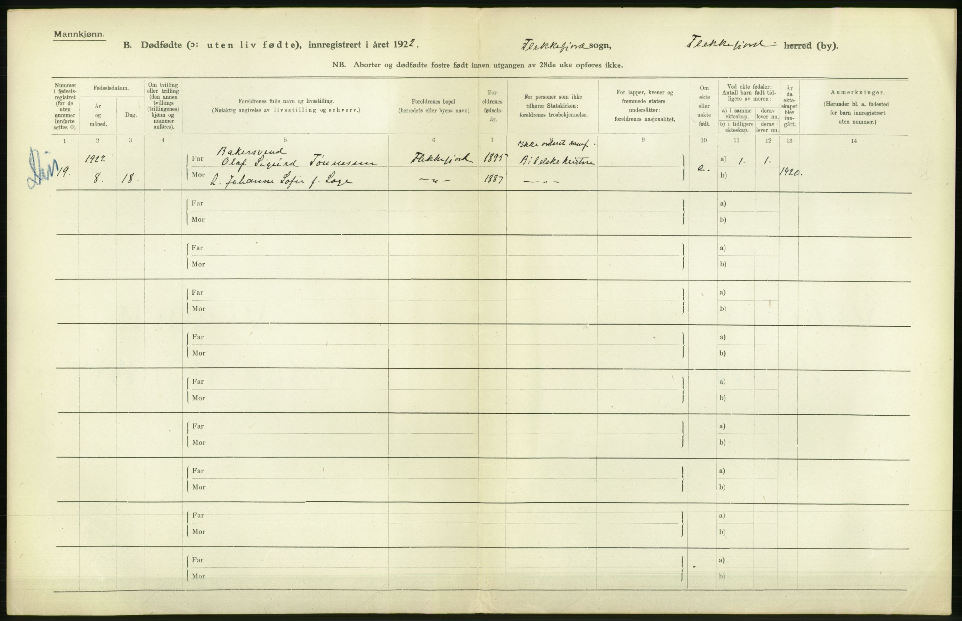 Statistisk sentralbyrå, Sosiodemografiske emner, Befolkning, AV/RA-S-2228/D/Df/Dfc/Dfcb/L0022: Vest-Agder fylke: Levendefødte menn og kvinner, gifte, døde, dødfødte. Bygder og byer., 1922, p. 646