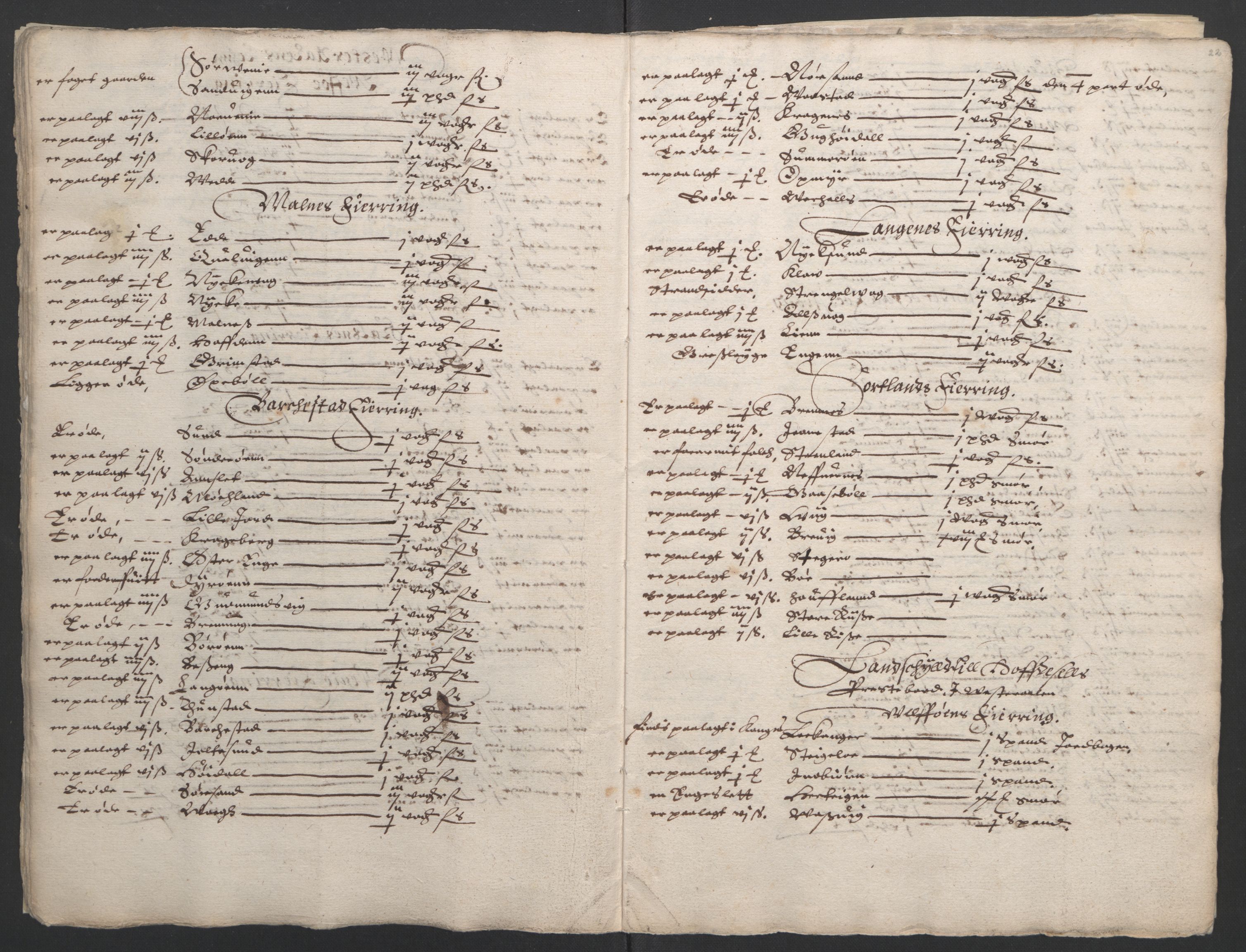 Stattholderembetet 1572-1771, AV/RA-EA-2870/Ek/L0006/0002: Jordebøker til utlikning av garnisonsskatt 1624-1626: / Jordebøker for de nordlandske len, 1626, p. 24