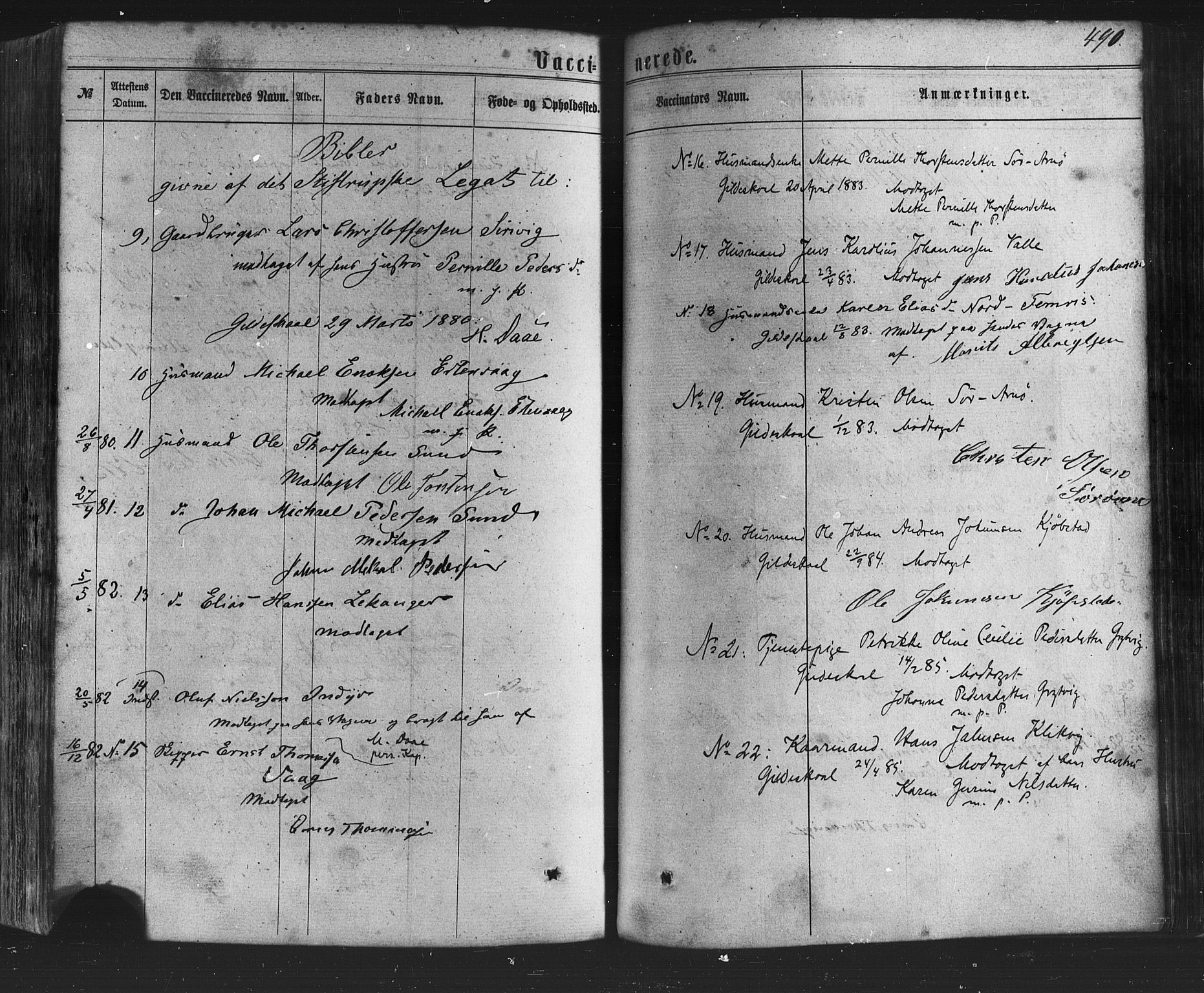 Ministerialprotokoller, klokkerbøker og fødselsregistre - Nordland, SAT/A-1459/805/L0098: Parish register (official) no. 805A05, 1862-1879, p. 490