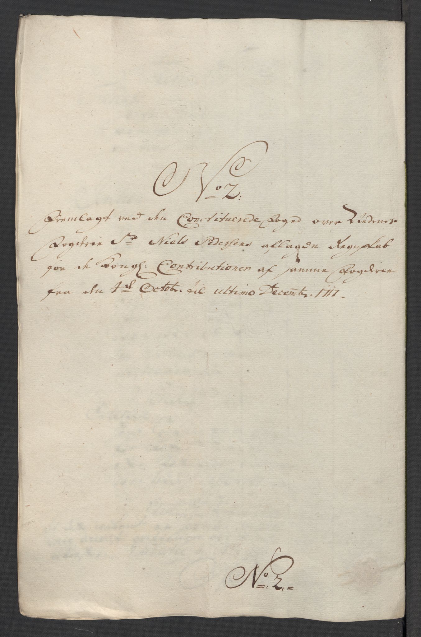 Rentekammeret inntil 1814, Reviderte regnskaper, Fogderegnskap, AV/RA-EA-4092/R39/L2326: Fogderegnskap Nedenes, 1717, p. 381