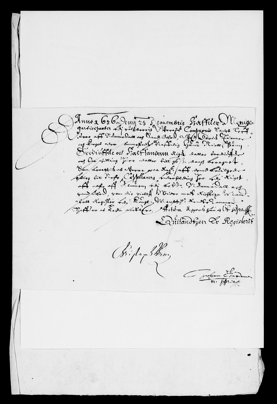 Rentekammeret inntil 1814, Reviderte regnskaper, Lensregnskaper, AV/RA-EA-5023/R/Rb/Rbn/L0001: Numedal og Sandsvær len, 1628-1638