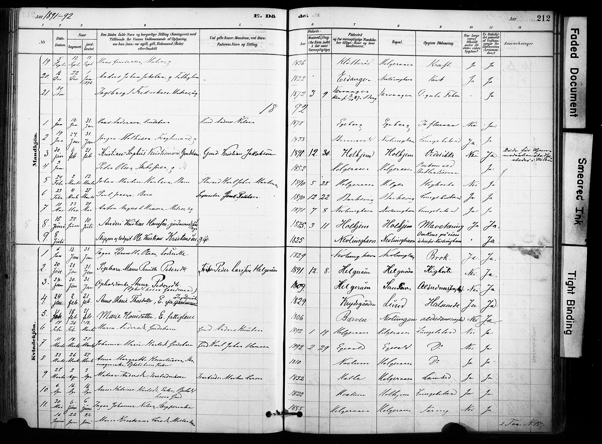 Brunlanes kirkebøker, AV/SAKO-A-342/F/Fb/L0001: Parish register (official) no. II 1, 1878-1899, p. 212