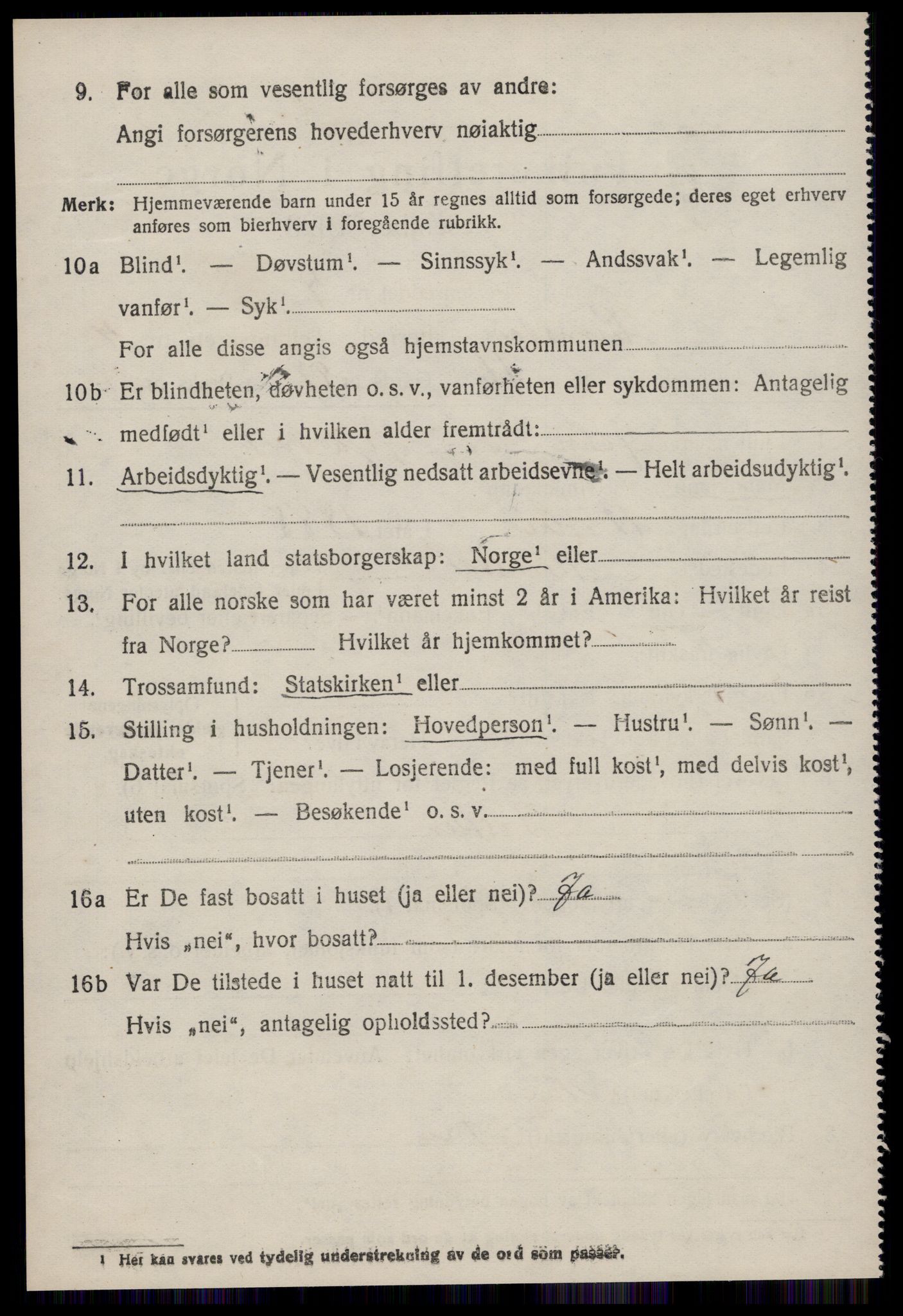 SAT, 1920 census for Kornstad, 1920, p. 2702