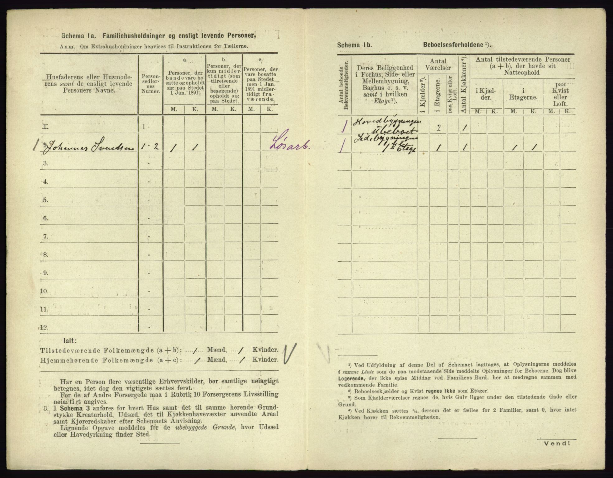 RA, 1891 census for 0604 Kongsberg, 1891, p. 1374