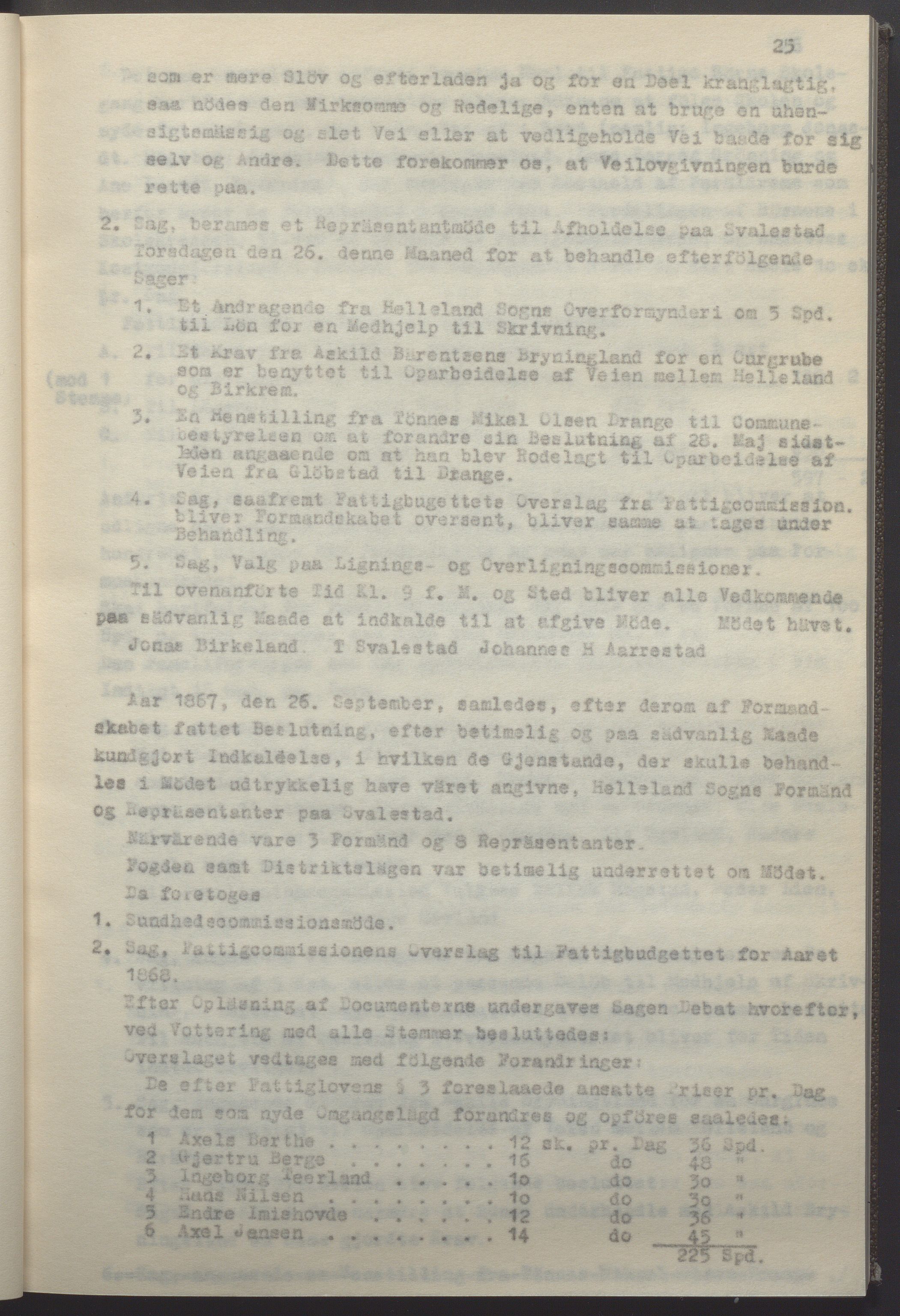 Helleland kommune - Formannskapet, IKAR/K-100479/A/Ab/L0002: Avskrift av møtebok, 1866-1887, p. 25