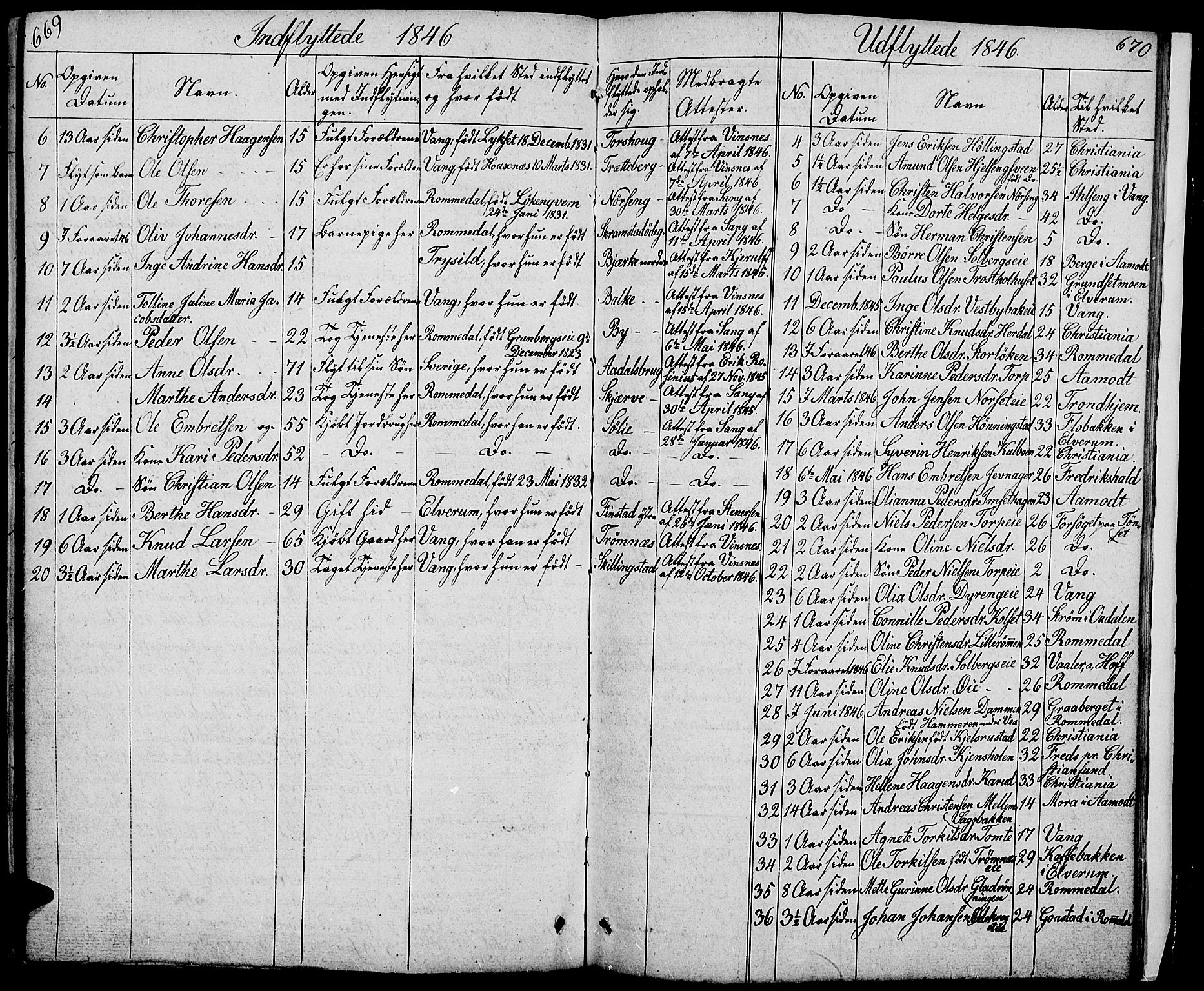 Løten prestekontor, AV/SAH-PREST-022/L/La/L0002: Parish register (copy) no. 2, 1832-1850, p. 669-670