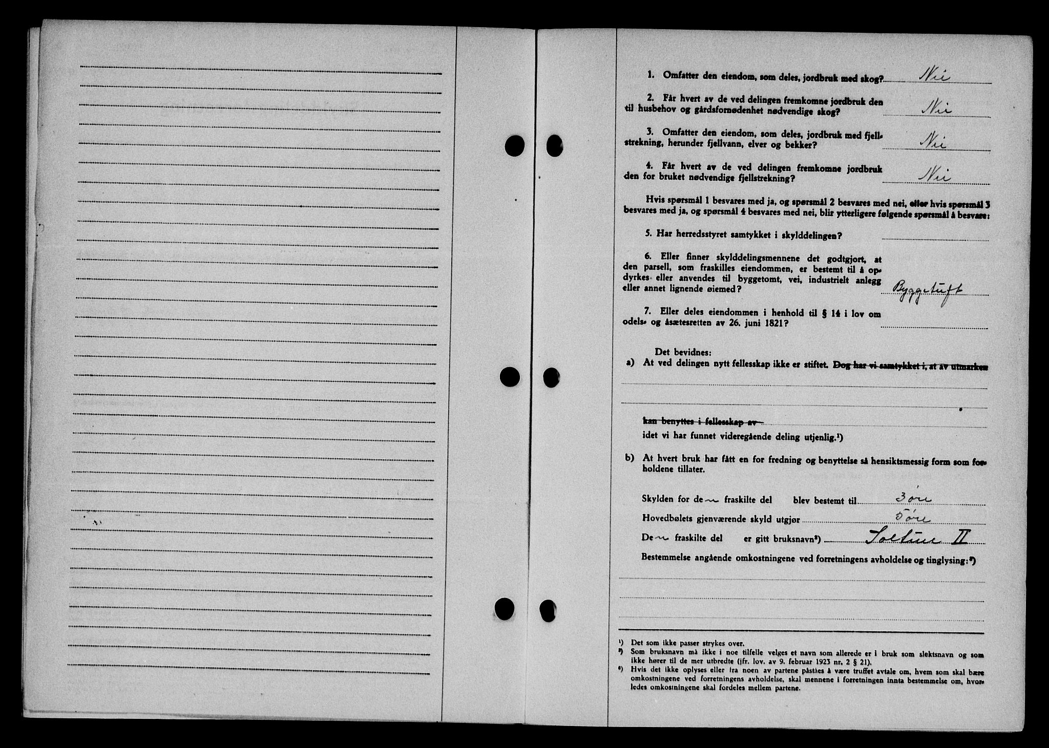 Karmsund sorenskriveri, SAST/A-100311/01/II/IIB/L0081: Mortgage book no. 62A, 1943-1944, Diary no: : 406/1944